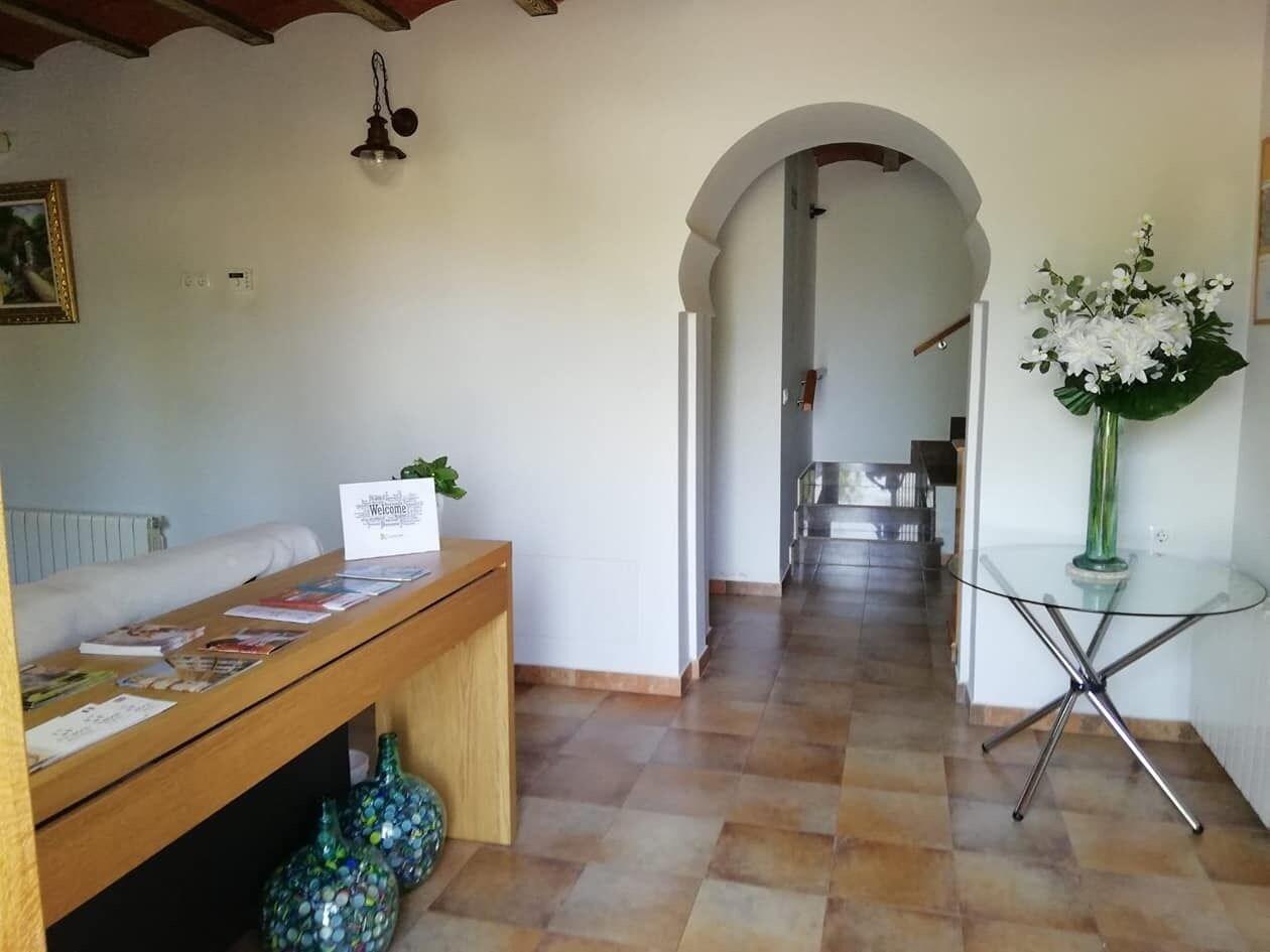 Vista Lobby Hospederia Rural Los Balcones