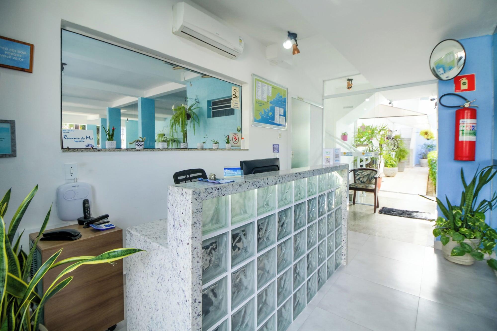 Vista Lobby Velinn Pousada Remanso do Mar