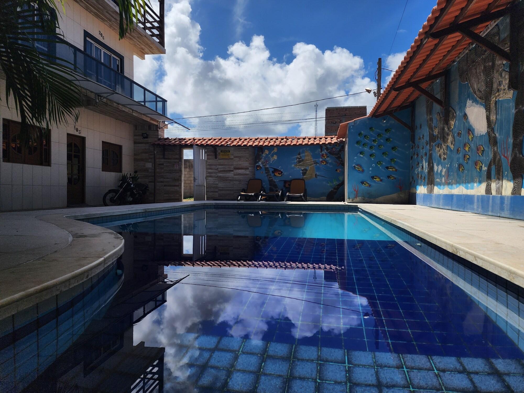Vista Piscina Pousada Sol da Manhã