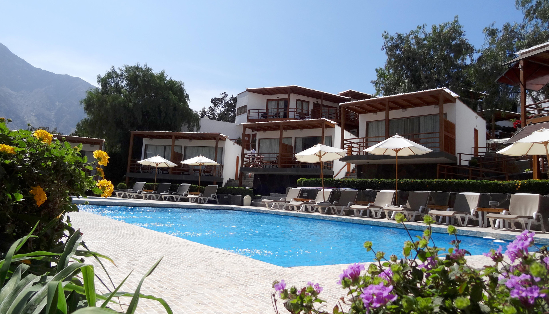 Vista Piscina Hotel y Restaurante El Molino