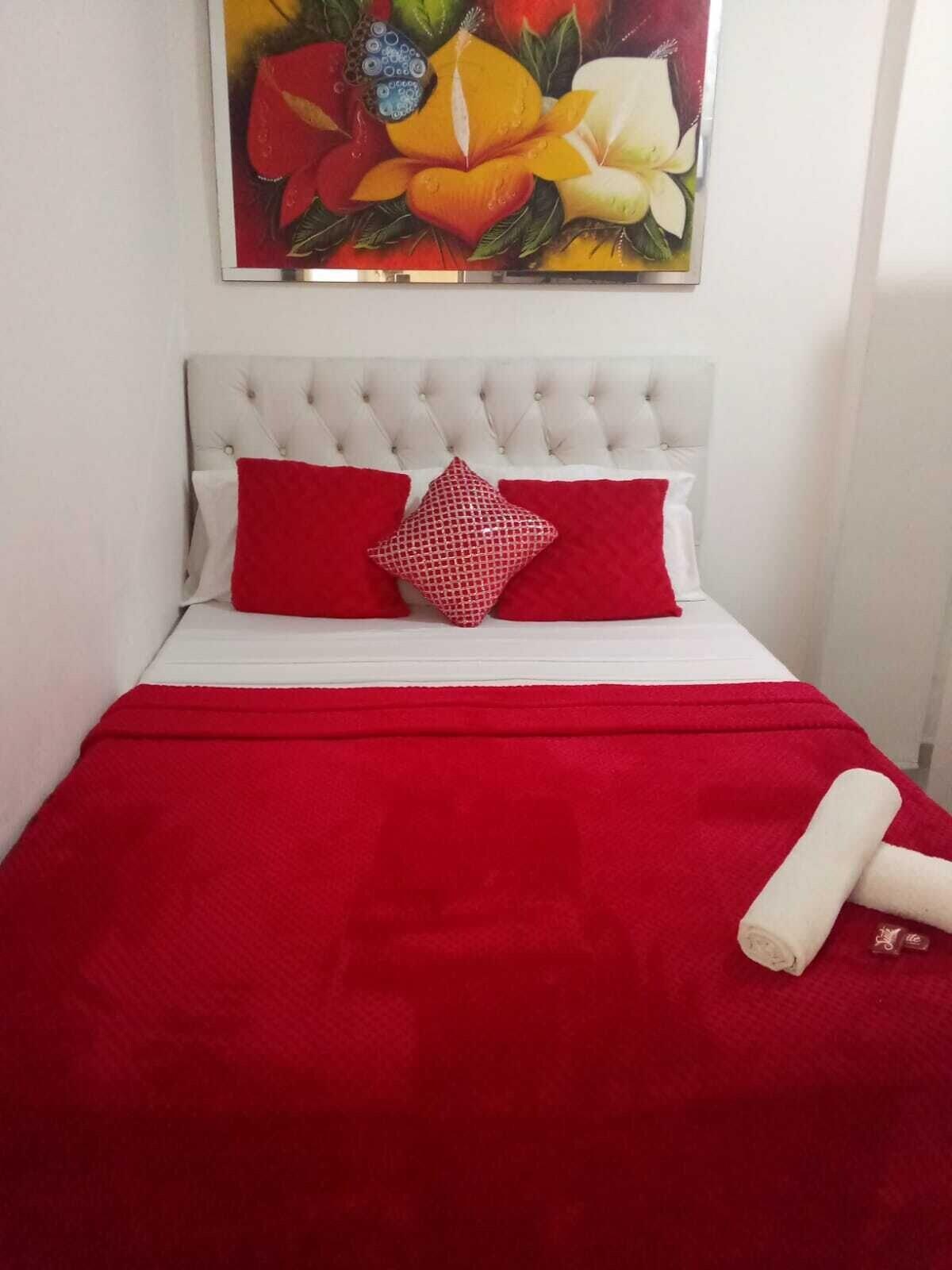 Habitación hostal costa caribe