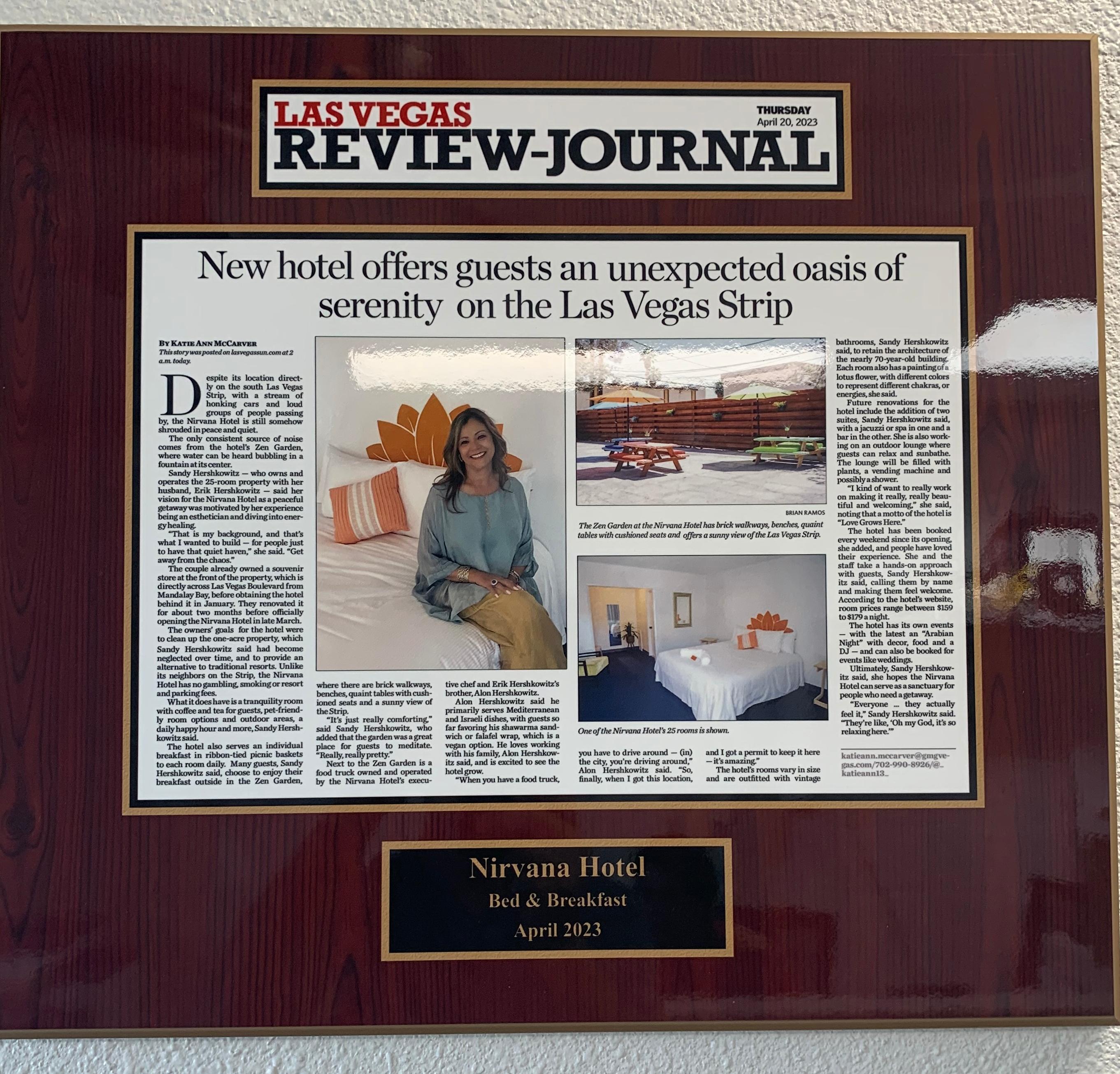 Vista Lobby Nirvana Hotel