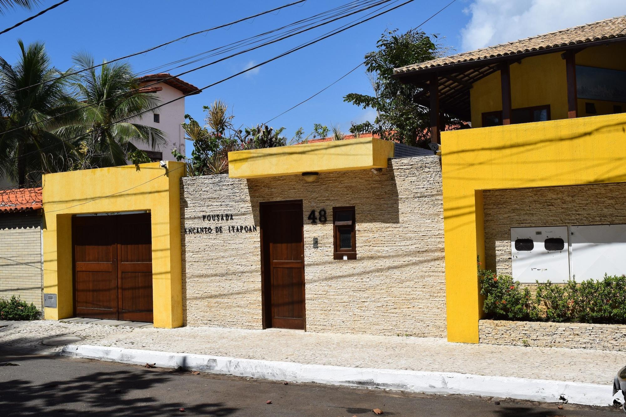Vista Exterior Pousada Encanto de Itapoan