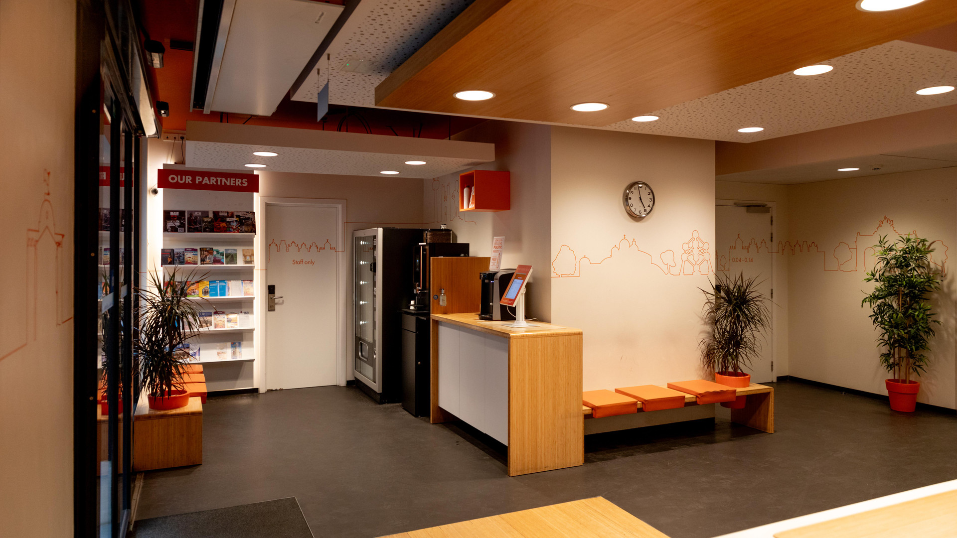 Vista Lobby easyHotel Brussels City Centre