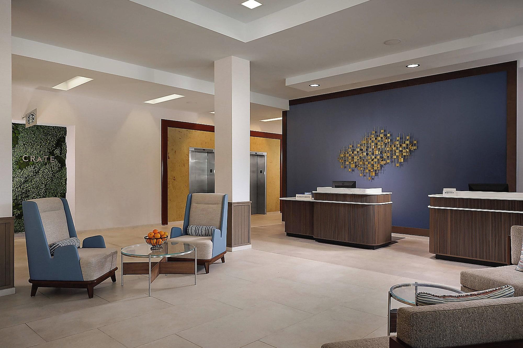 Vista Lobby Courtyard by Marriott San Diego Mission Valley/Hotel Circle
