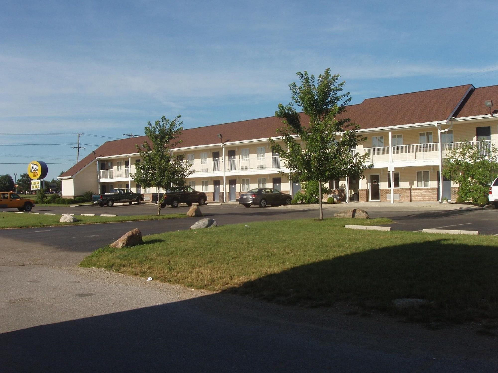 Vista Exterior Kozy Inn Columbus