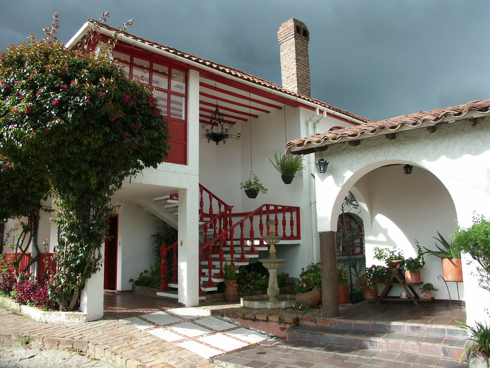 Vista Exterior Hotel Cabanas El Porton