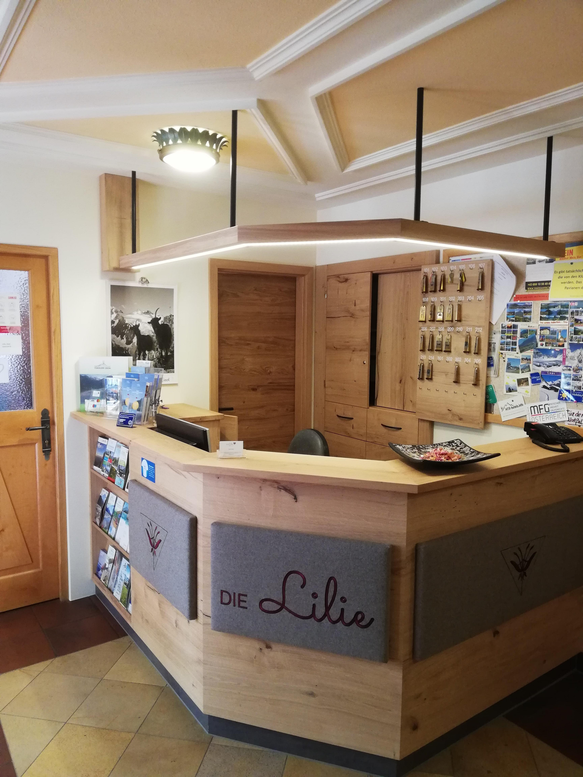 Vista Lobby Die Lilie - Hotel Garni