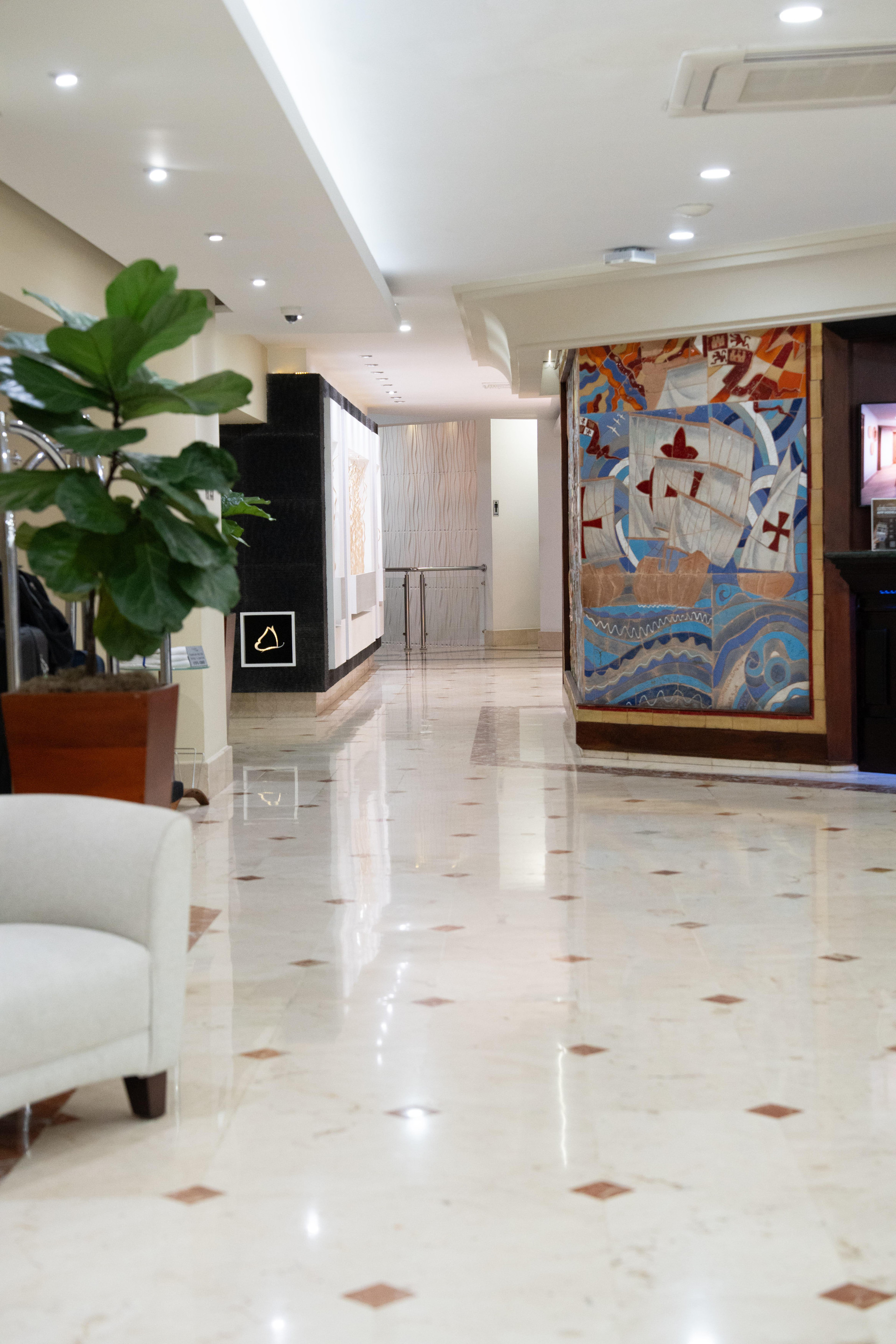 Vista Lobby Hodelpa Gran Almirante Hotel & Casino