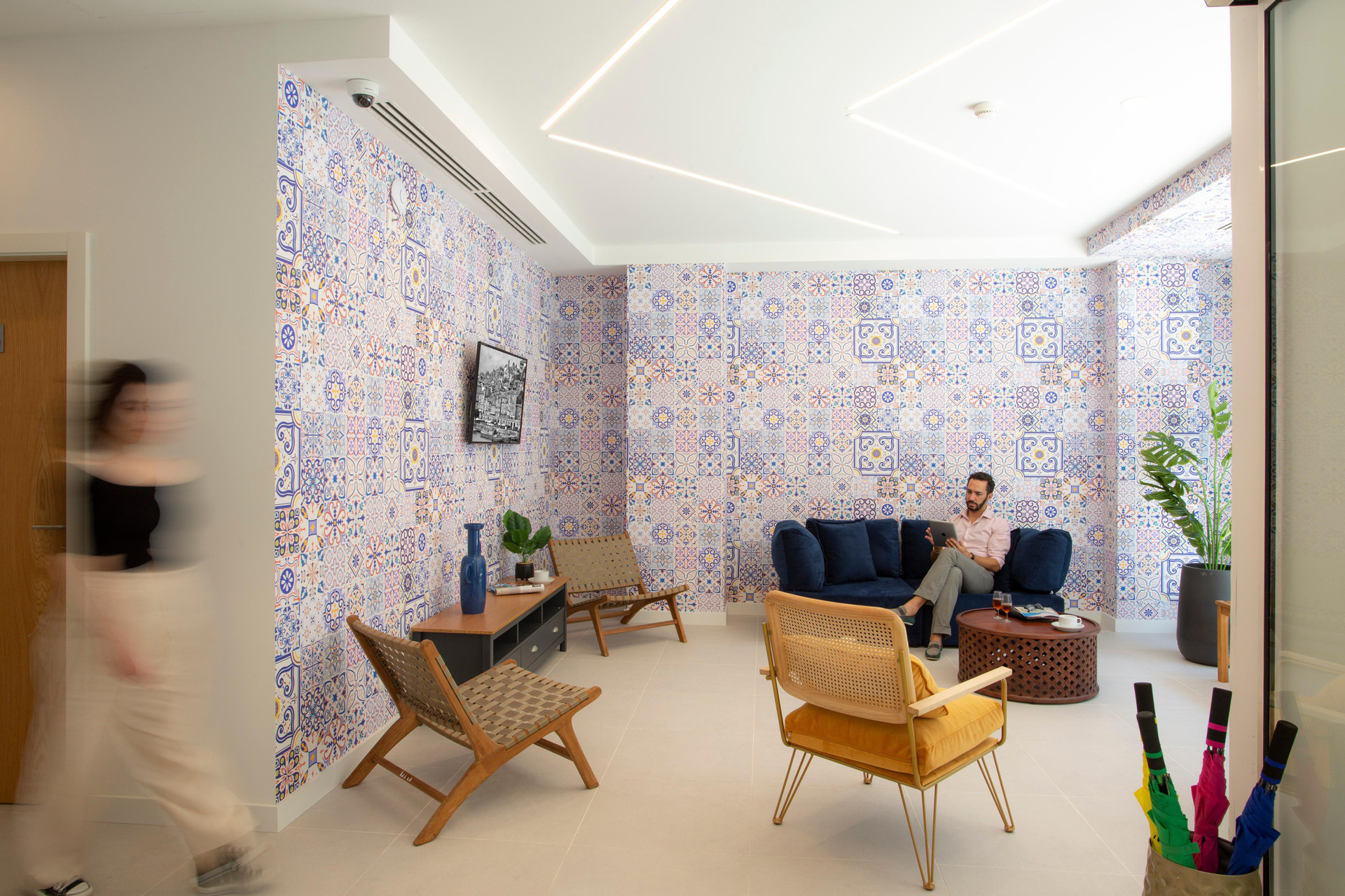 Vista Lobby Casual Raizes Porto Hotel