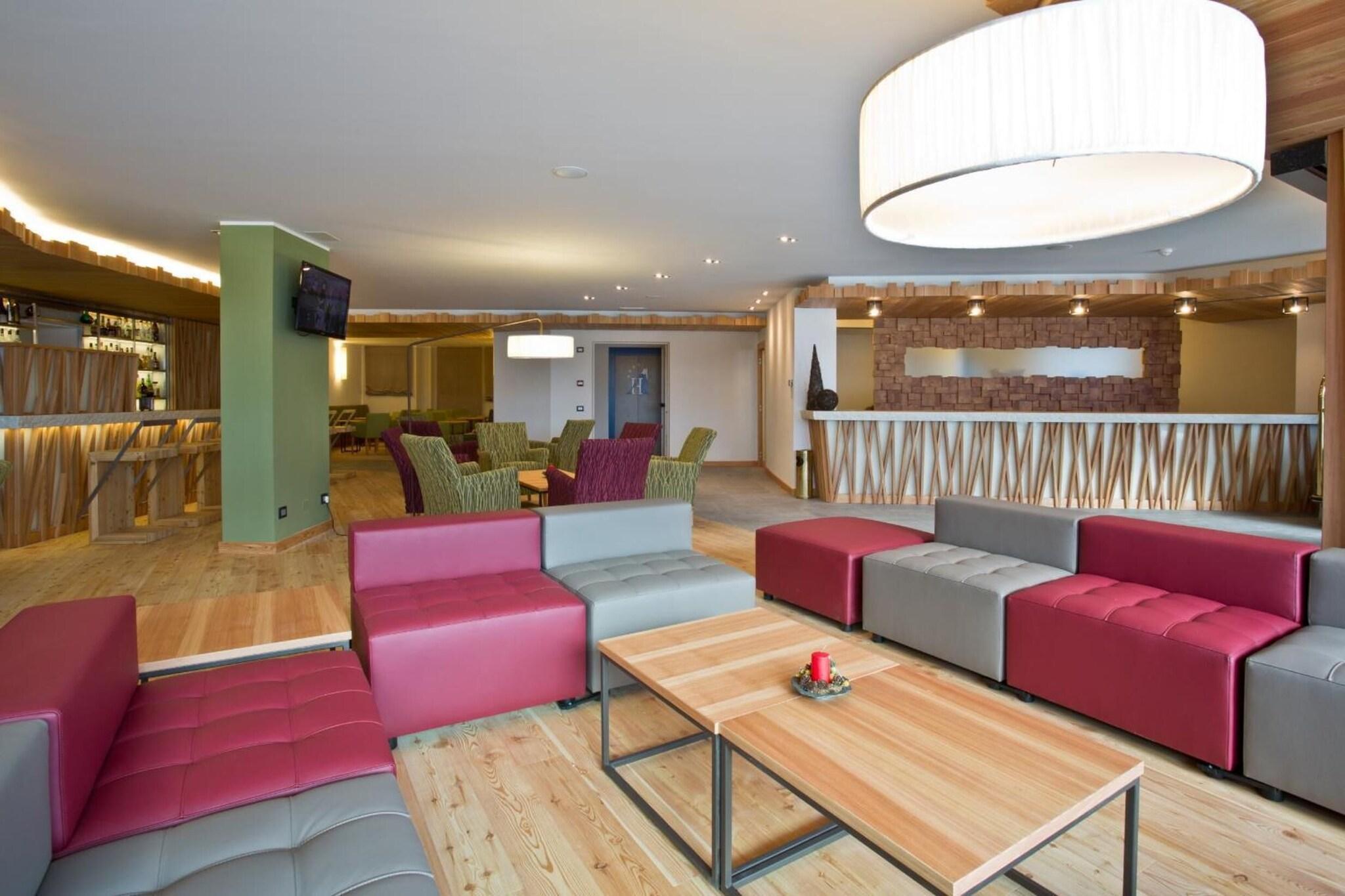 Vista Lobby Hotel delle Alpi