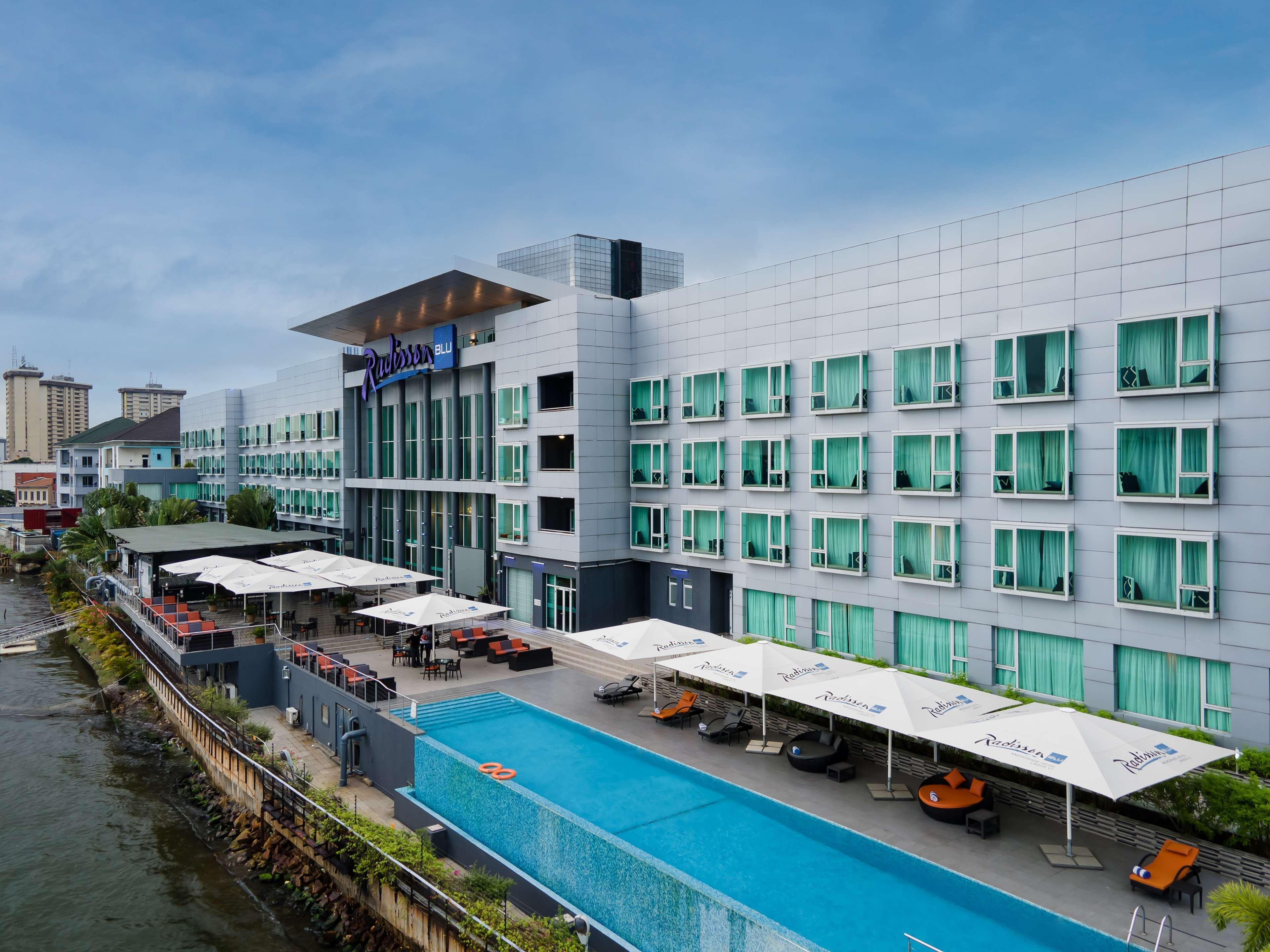 Vista Exterior Radisson Blu Anchorage Hotel, Lagos, V.I.