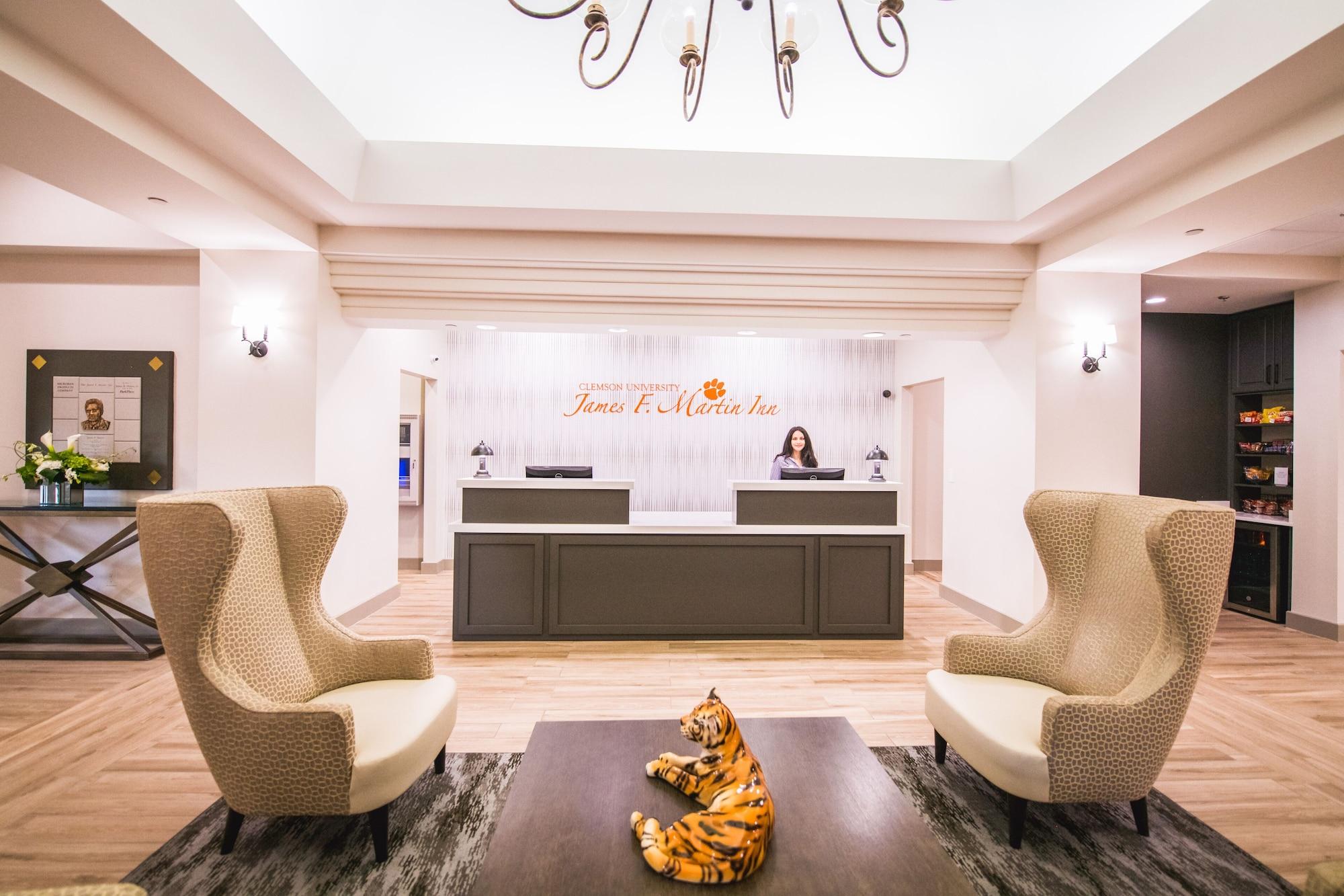 Vista Lobby Clemson University's James F. Martin Inn
