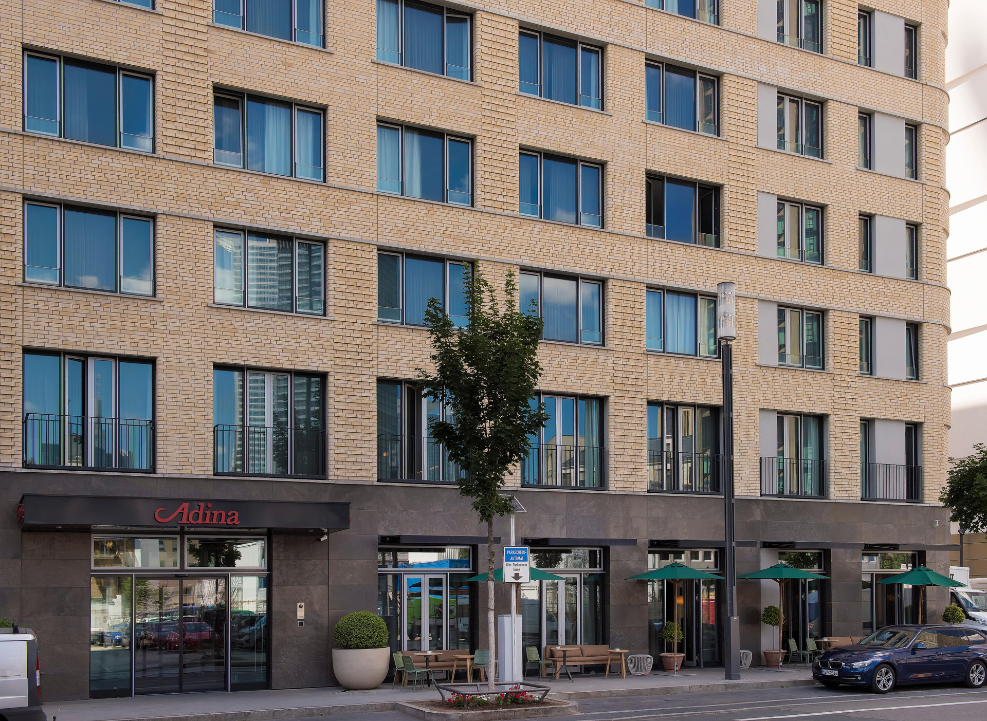 Vista Exterior Adina Apartment Hotel Frankfurt Westend