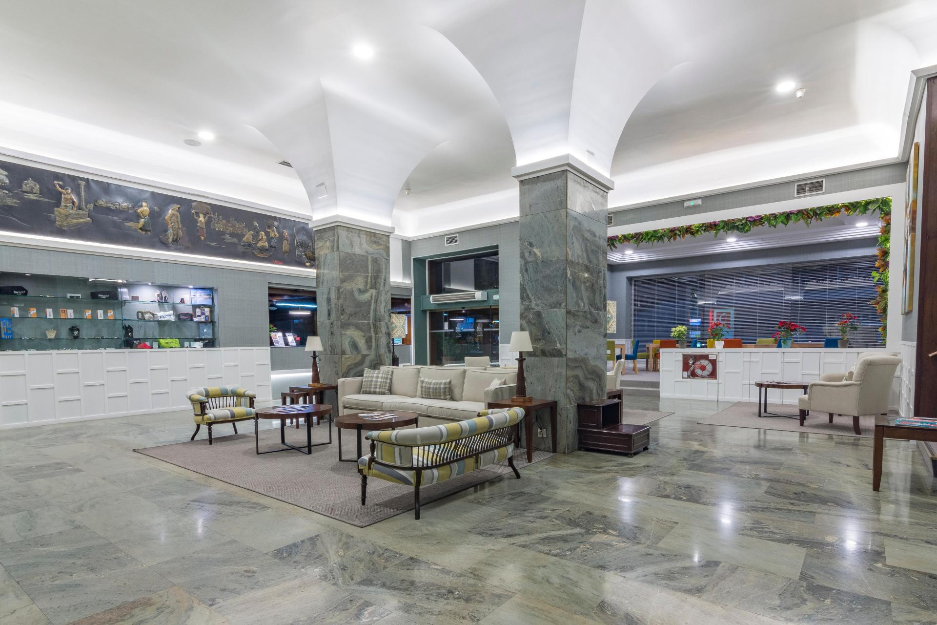 Vista Lobby Hotel Bahía de Vigo