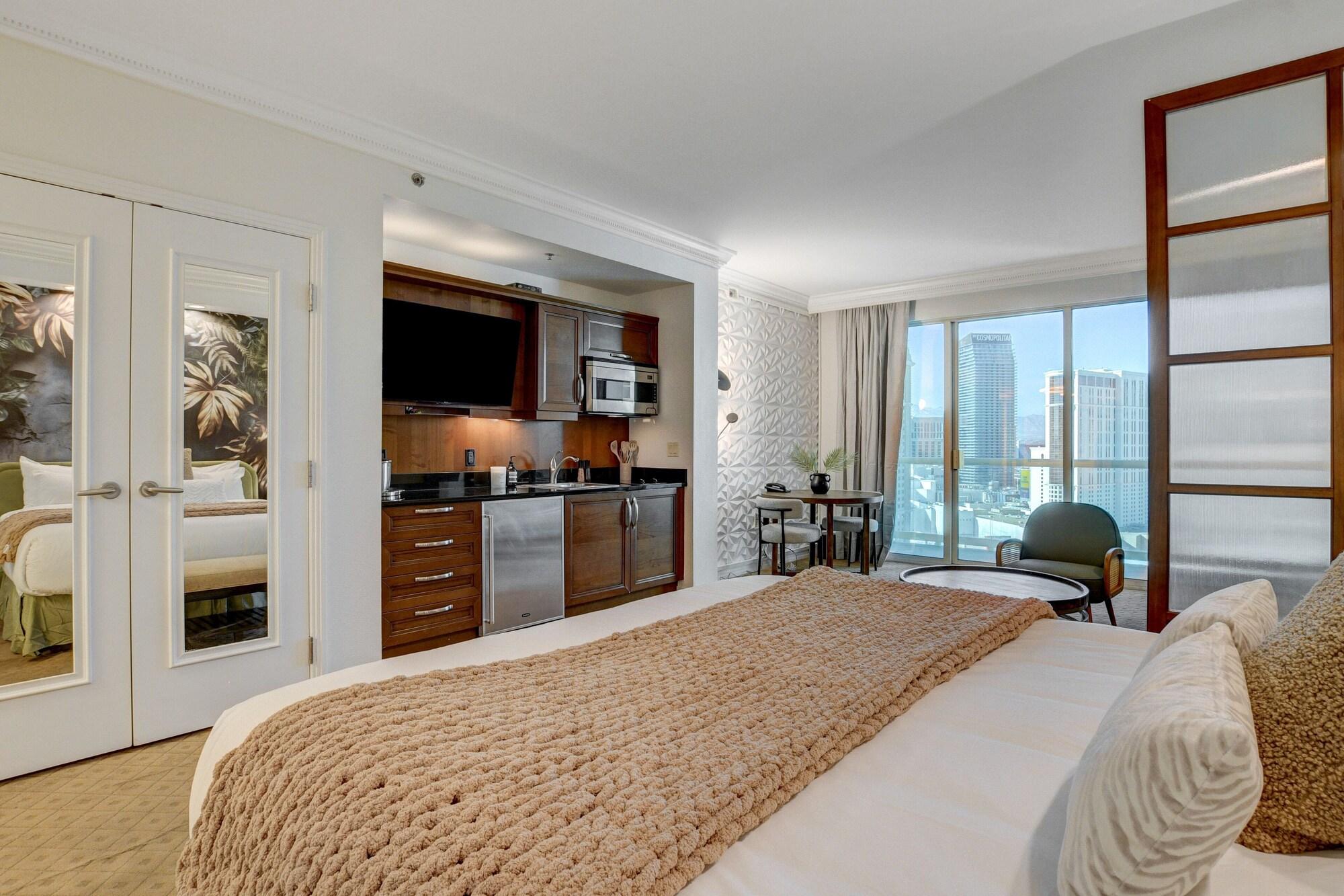 Habitación Studio 25 HIGH FLR MGM Signature Balcony