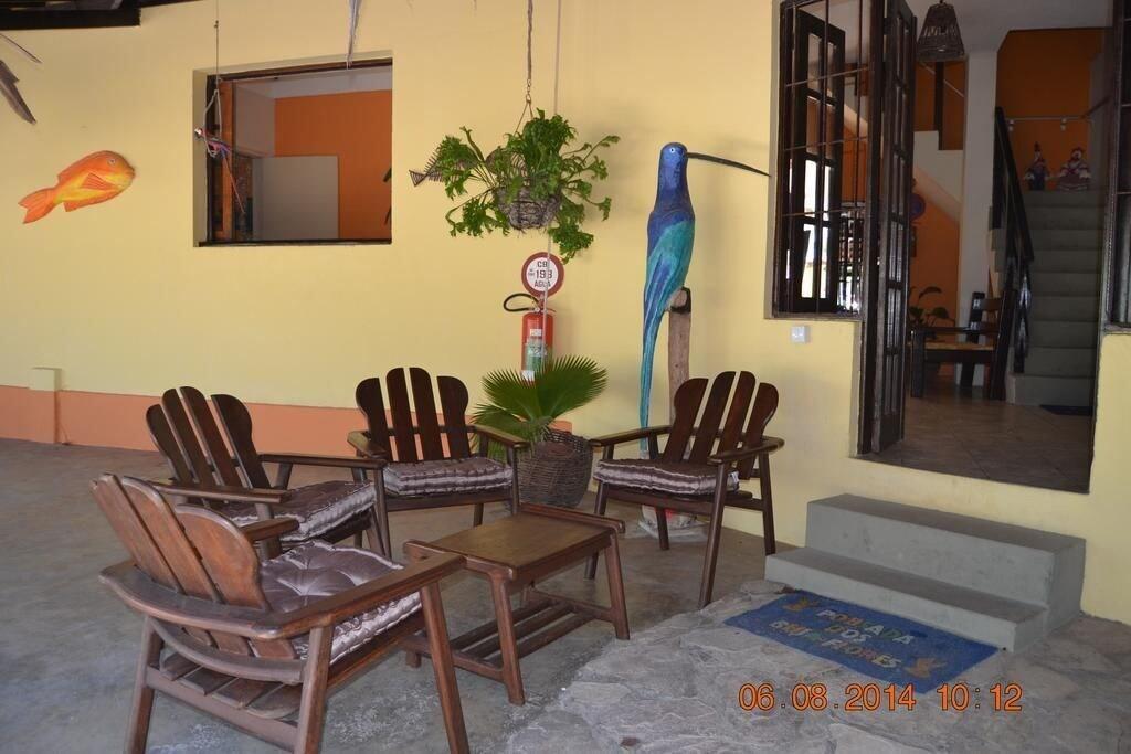 Vista Lobby Pousada Beija-Flores