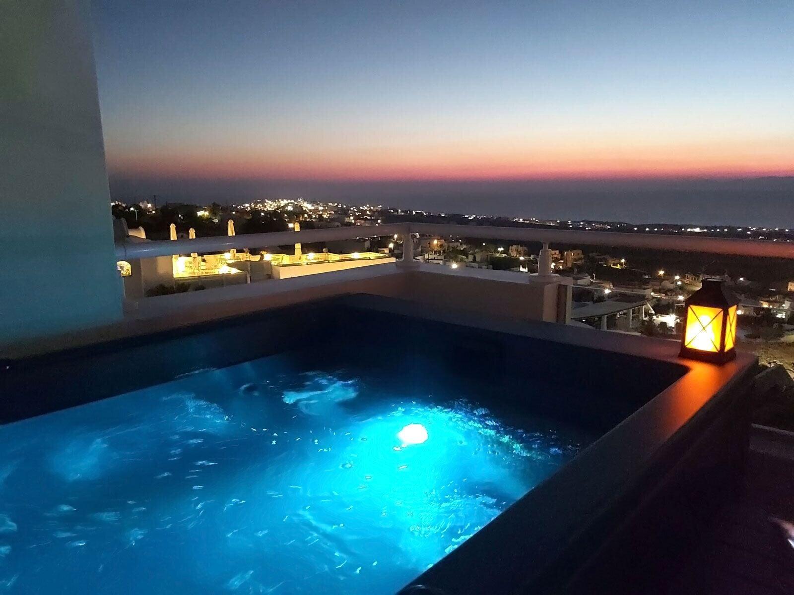 Vista Piscina Kiklamino Sunset Suites