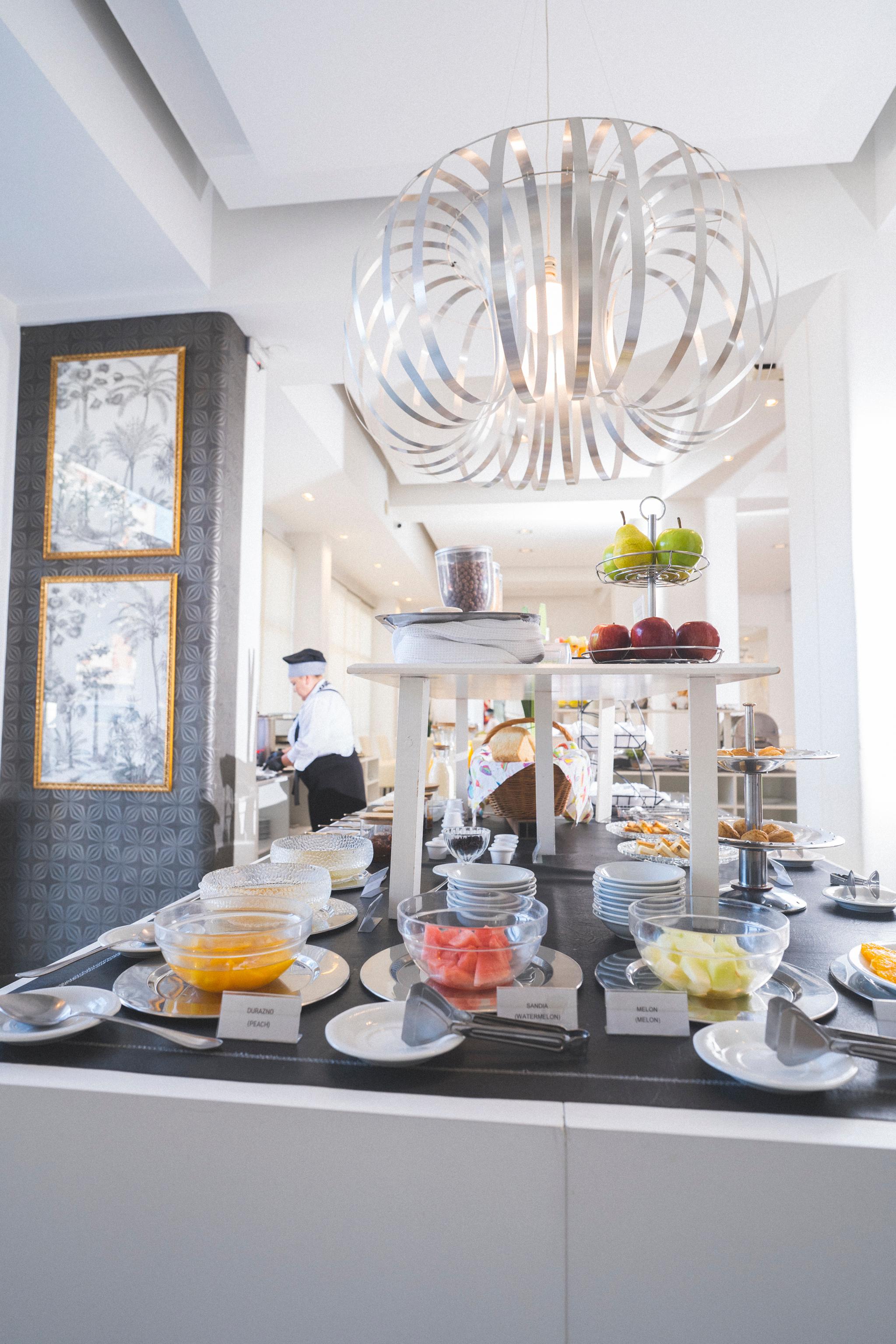 Área de desayuno Hotel Tolosa