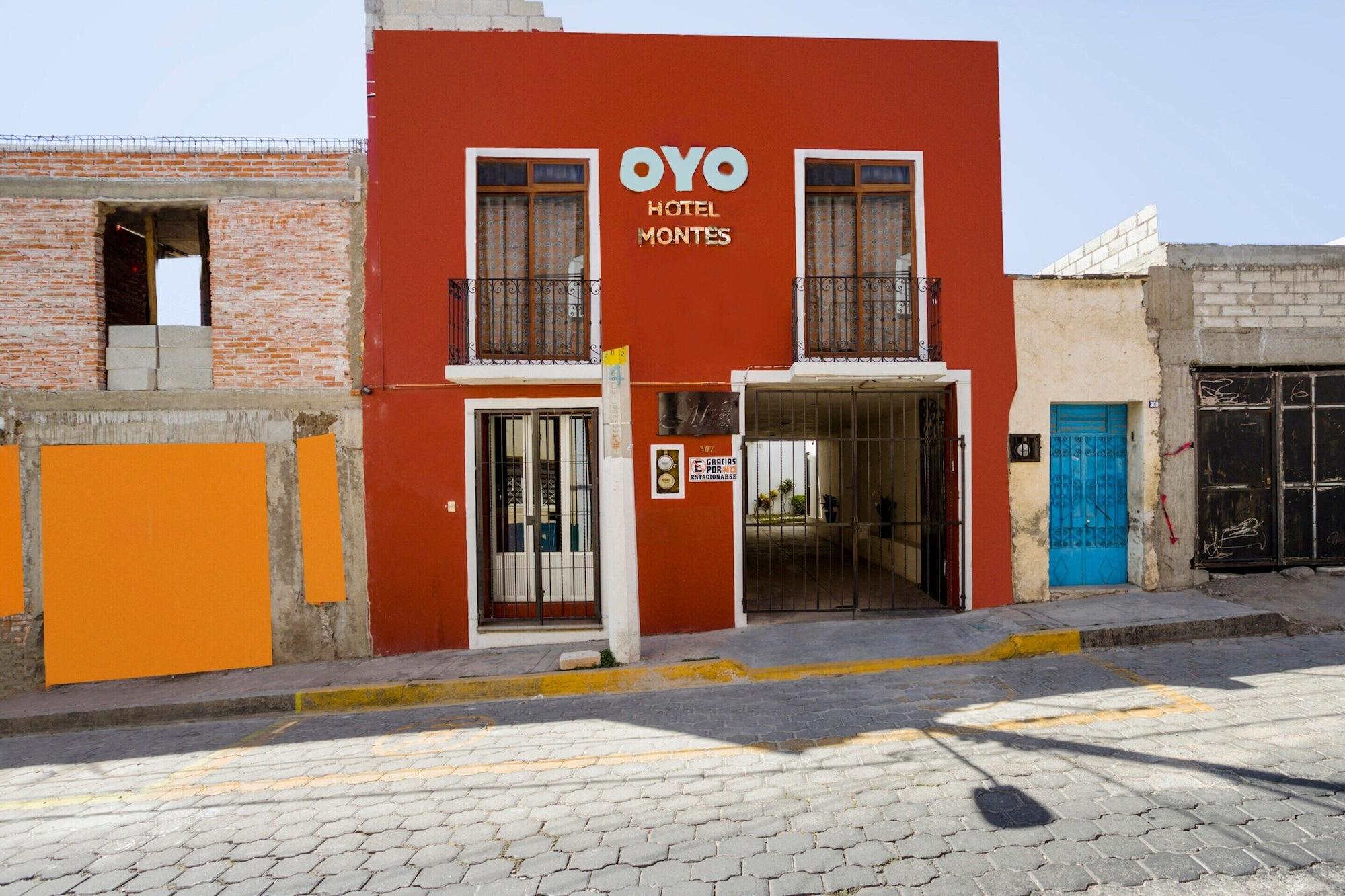 Vista Exterior OYO Hotel Montes, Atlixco