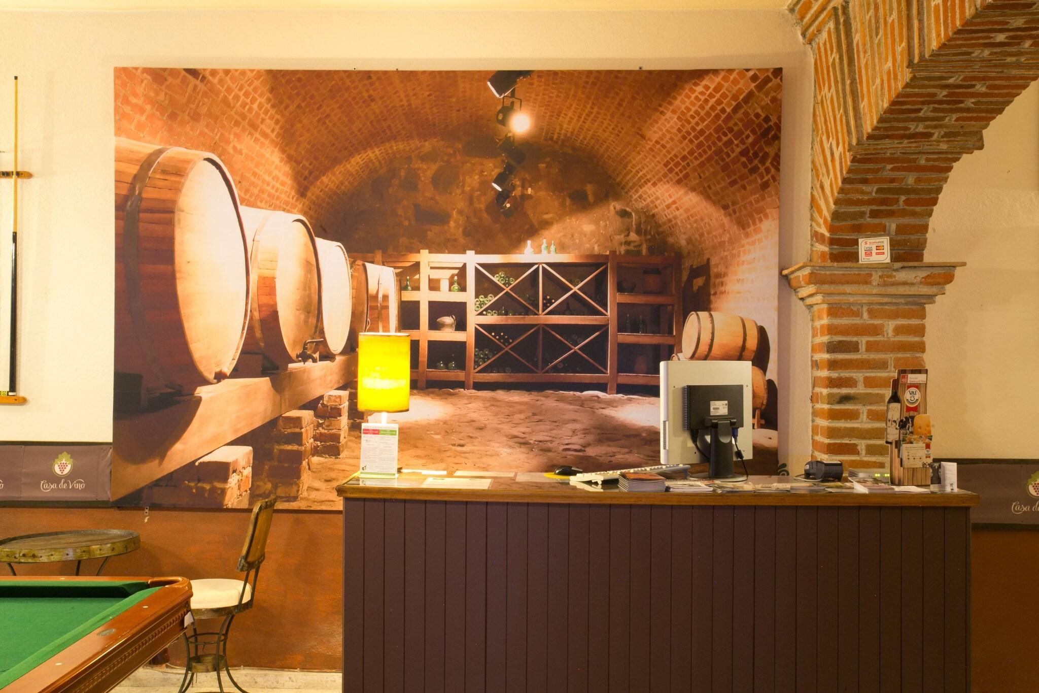 Vista Lobby Hotel Casa de Vino
