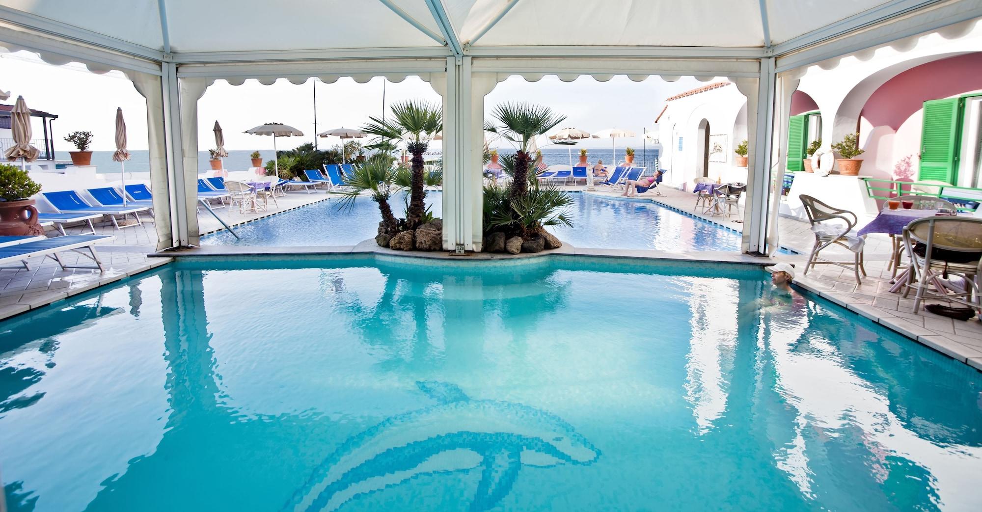 Vista Piscina Hotel Solemare Beach & Beauty SPA