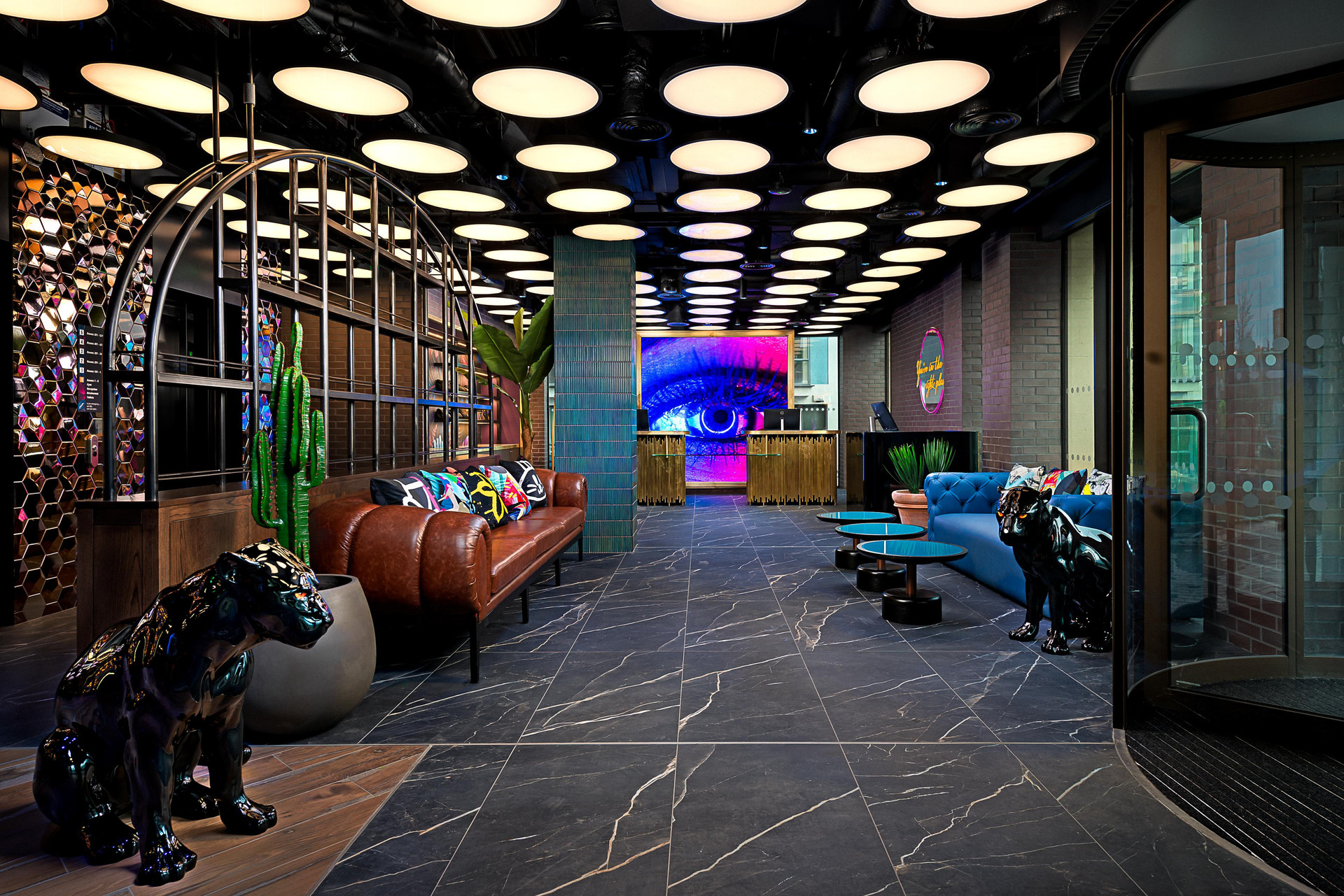 Vista Lobby NYX Hotel Dublin Portobello