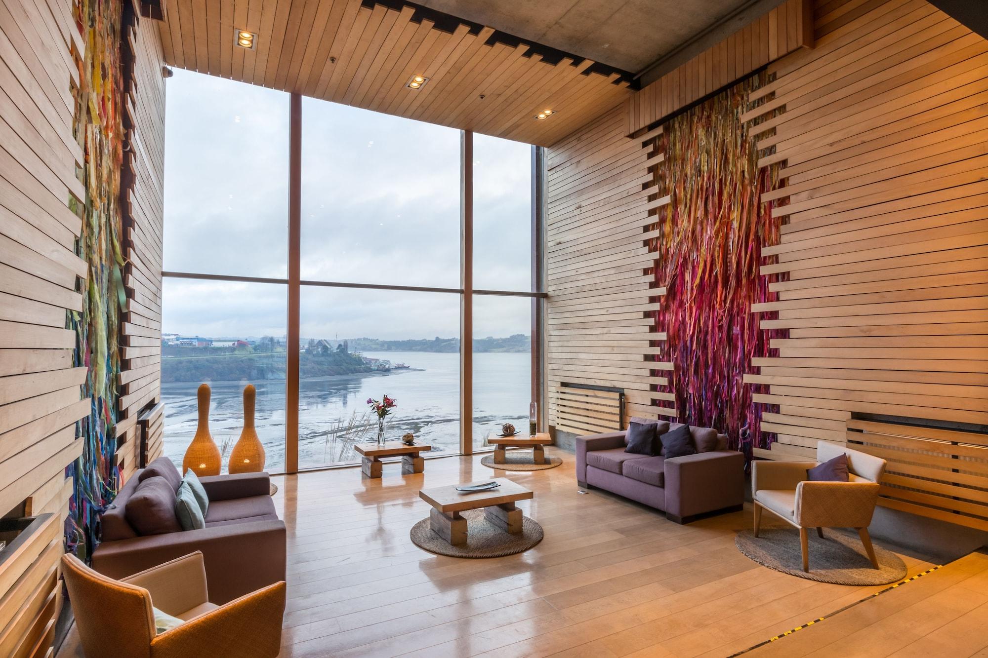 Vista Lobby Enjoy Chiloé