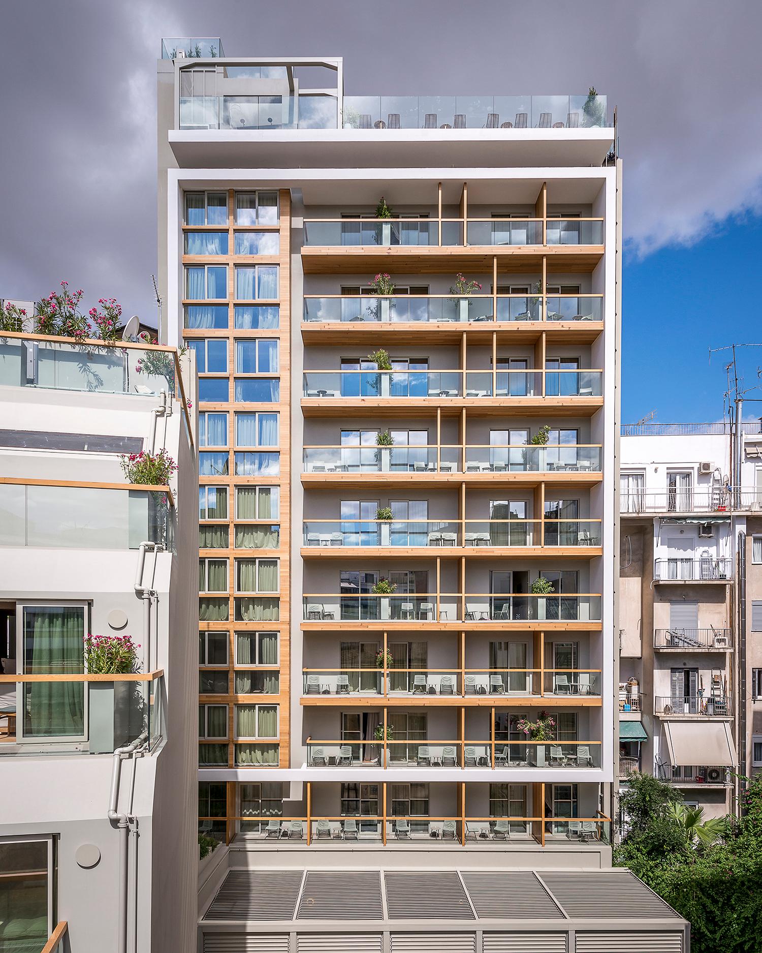 Vista Exterior COCO-MAT Athens BC