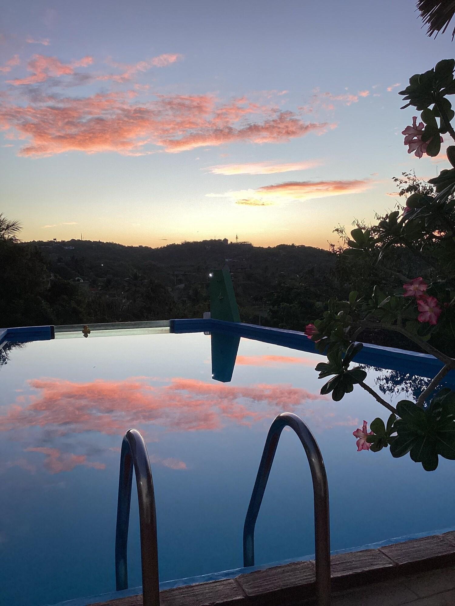 Vista Piscina Namaste Zipolite Suites