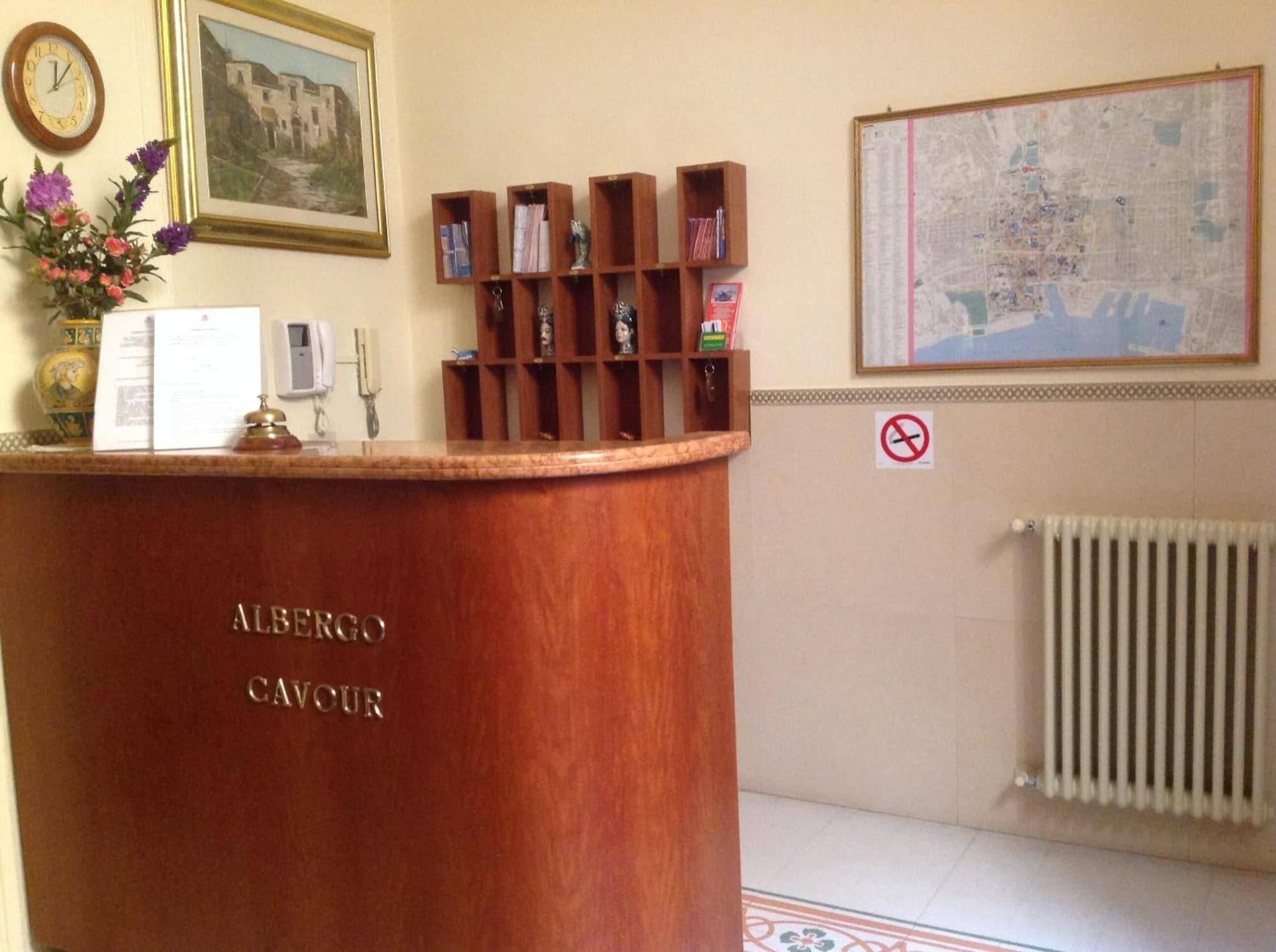 Vista Lobby Albergo Cavour