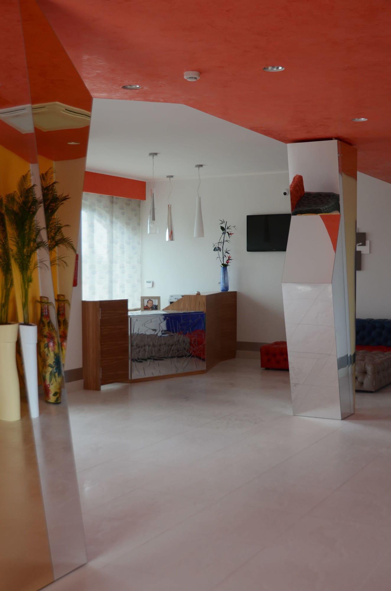 Vista Lobby Hotel Zodiaco