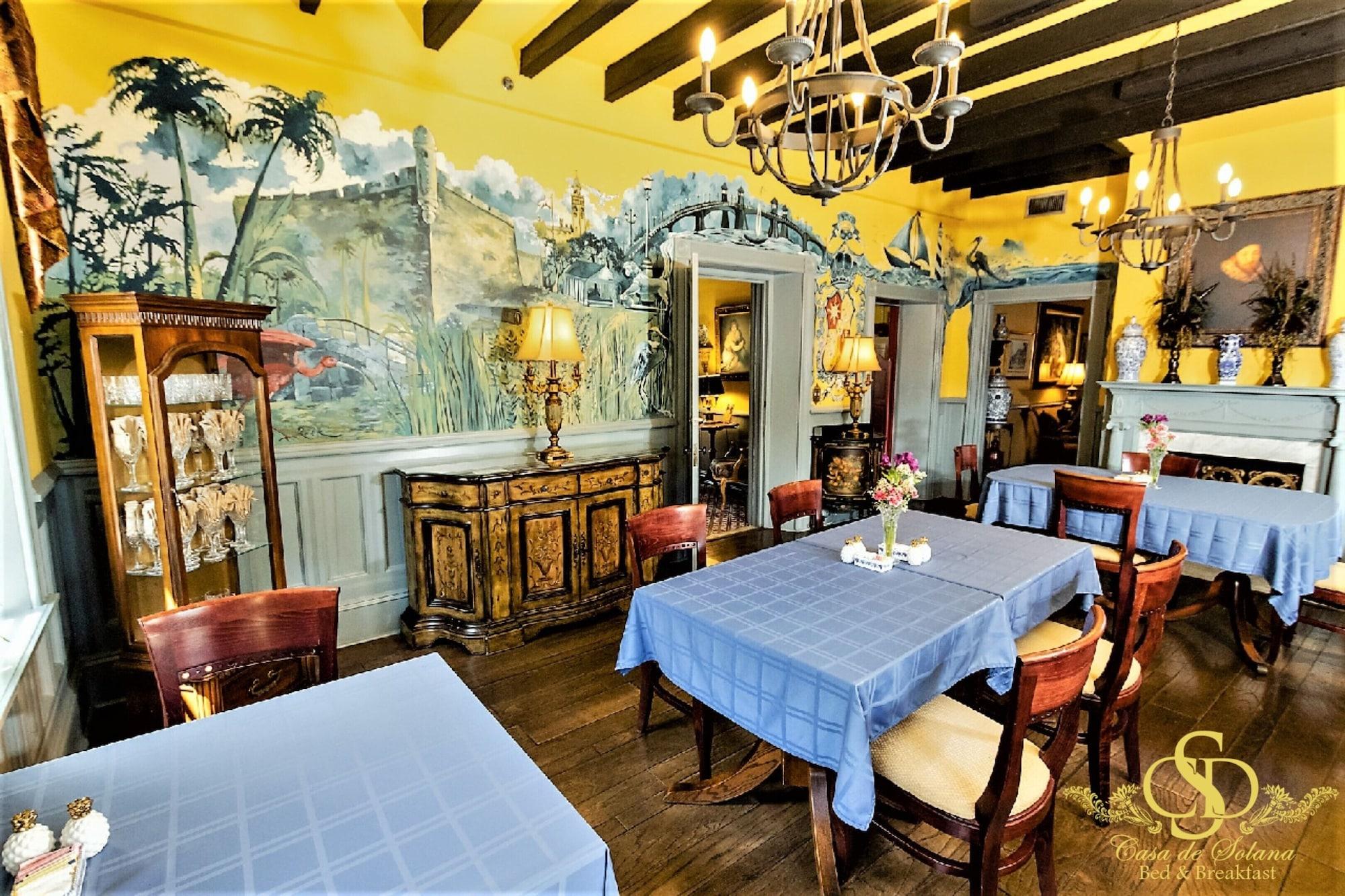 Restaurant Casa De Solana Bed & Breakfast