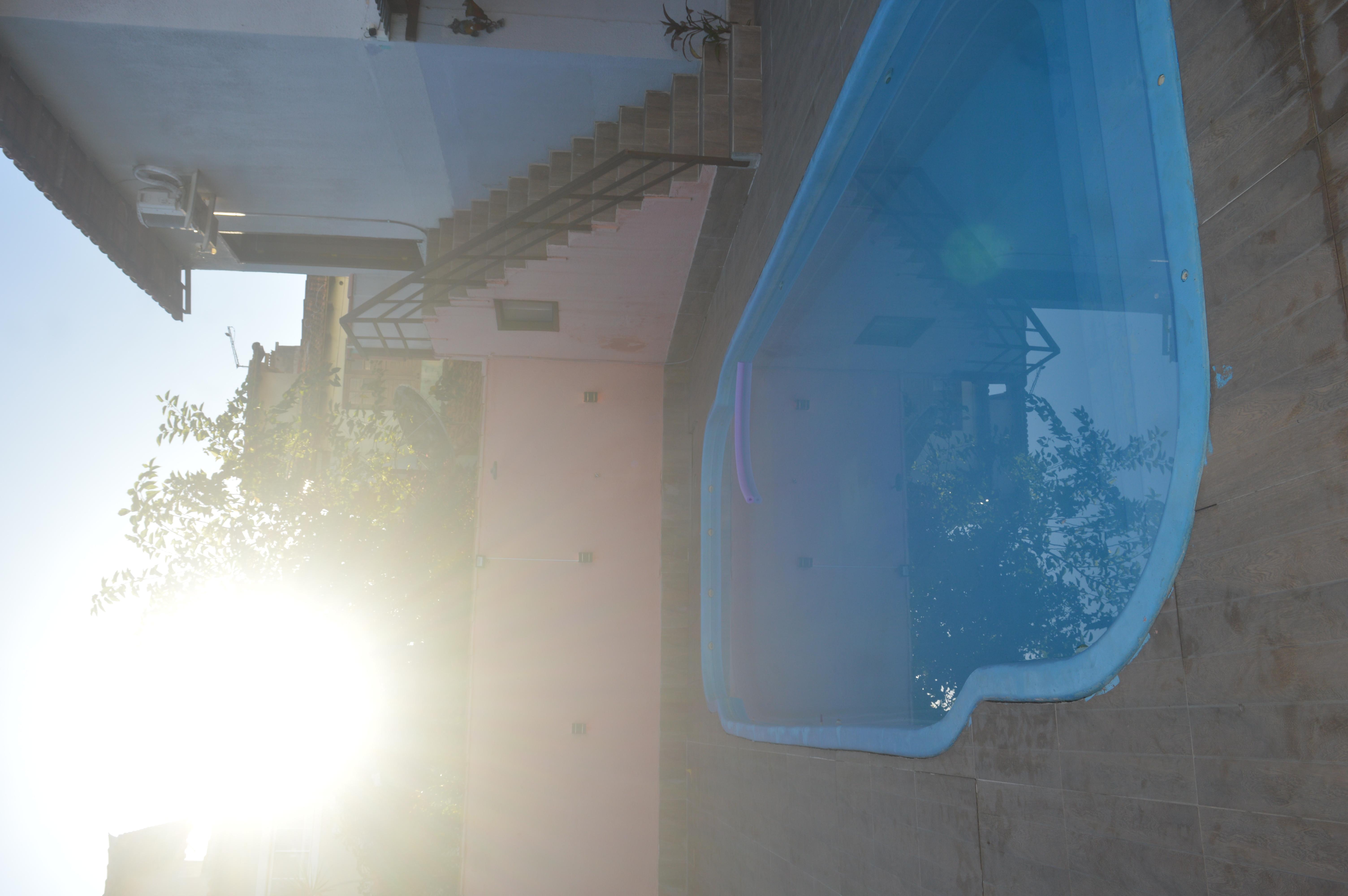 Vista Piscina Pousada Encanto dos Anjos