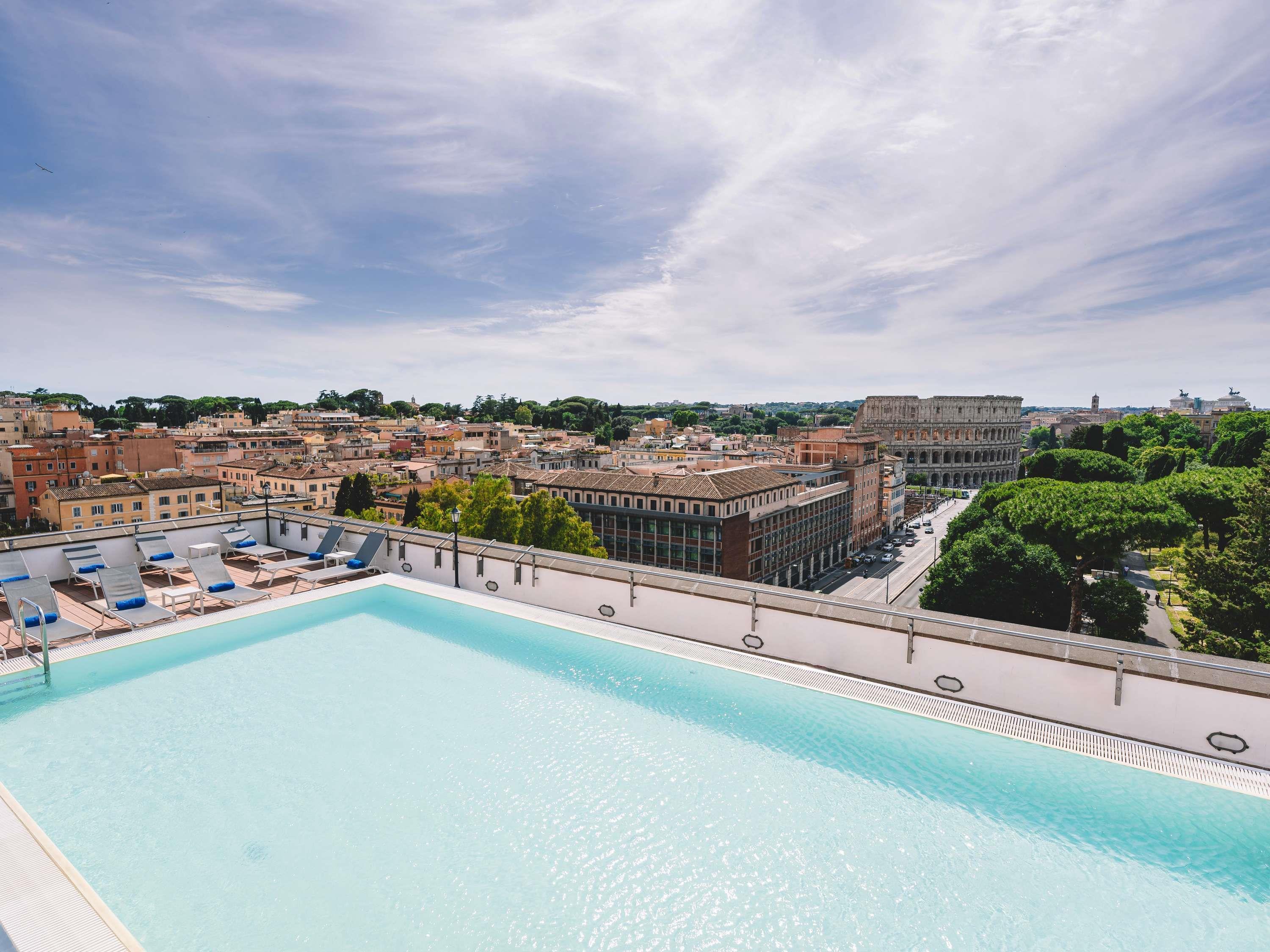 Vista Exterior Mercure Roma Centro Colosseo