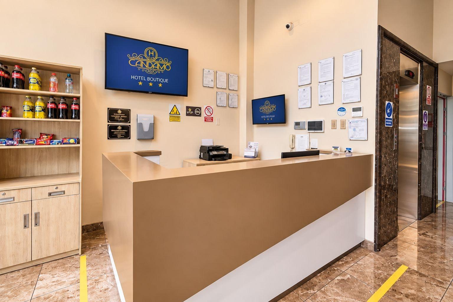 Vista Lobby Hotel Candamo