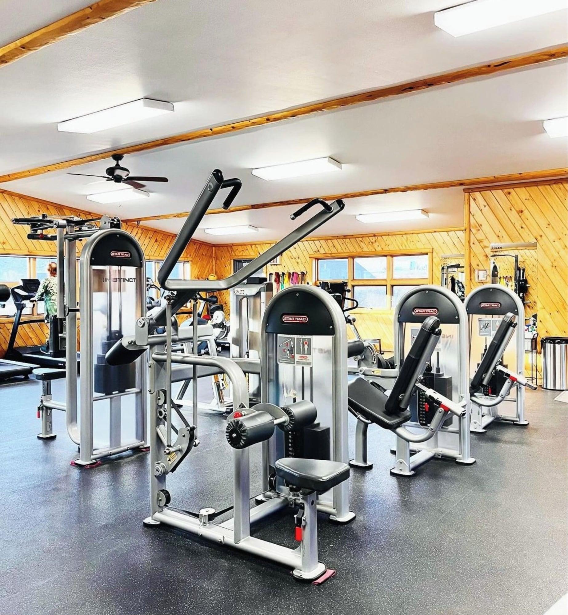 Gimnasio Chinook Winds Lodge