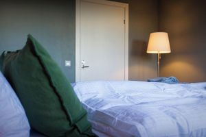 Alquiler Vacacional - Modern Lägenhet i Lannavara med Älvutsikt två Dubbelrum, Fullt Utrustat kök