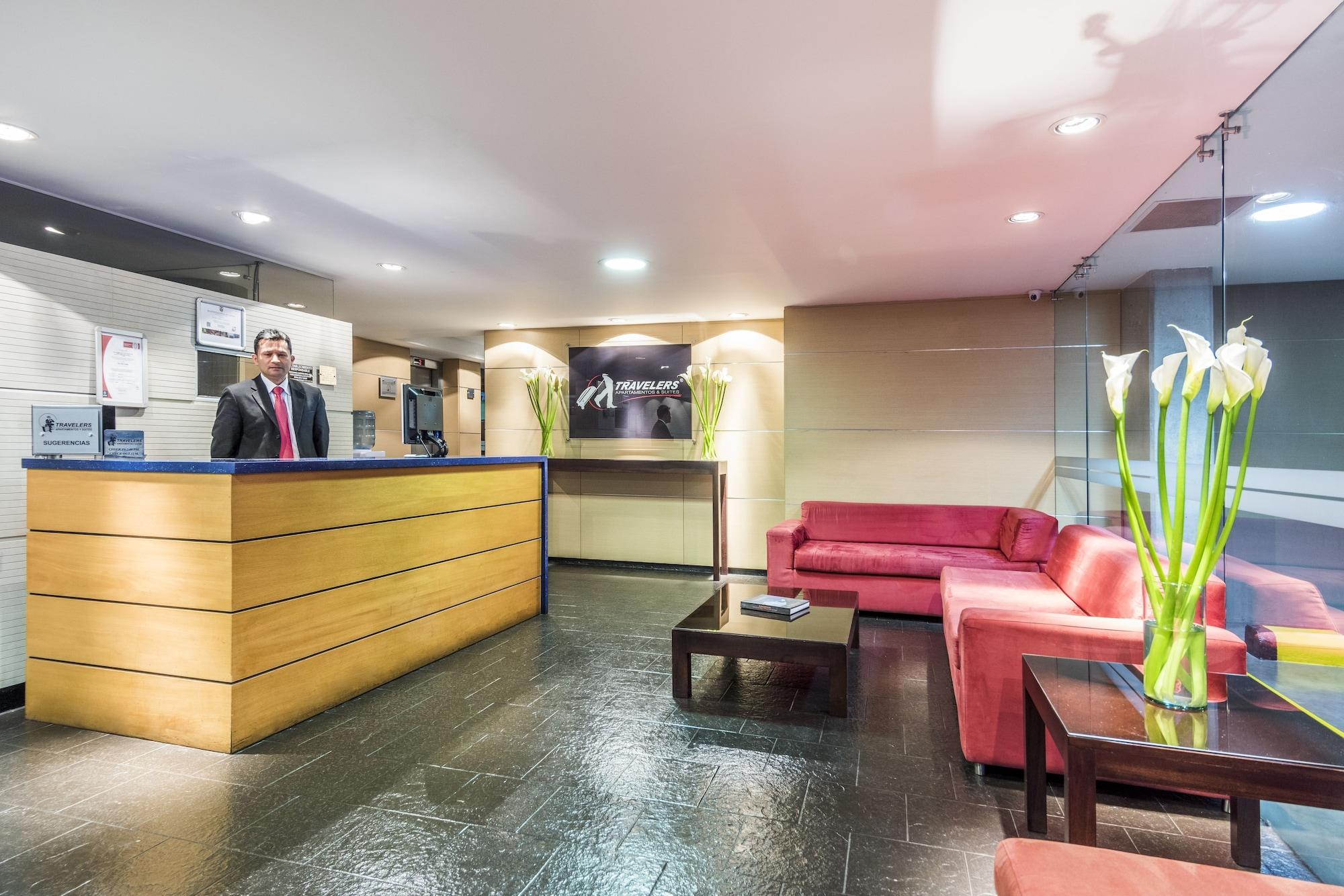 Vista Lobby Travelers Suites Obelisco Apartamentos