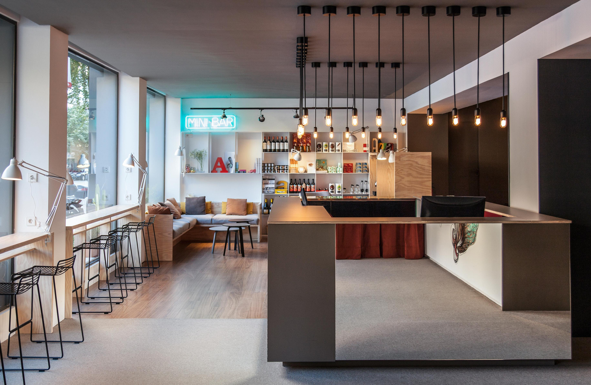 Vista Lobby Mercure Barcelona Condor