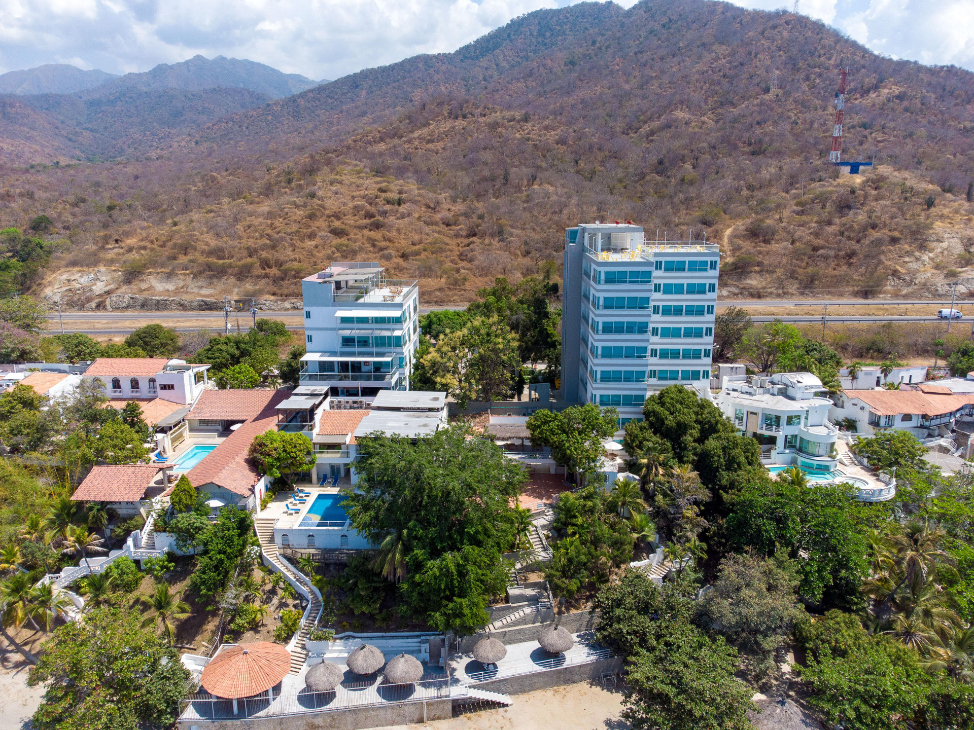Vista Exterior Hotel Santorini Casablanca Santa Marta