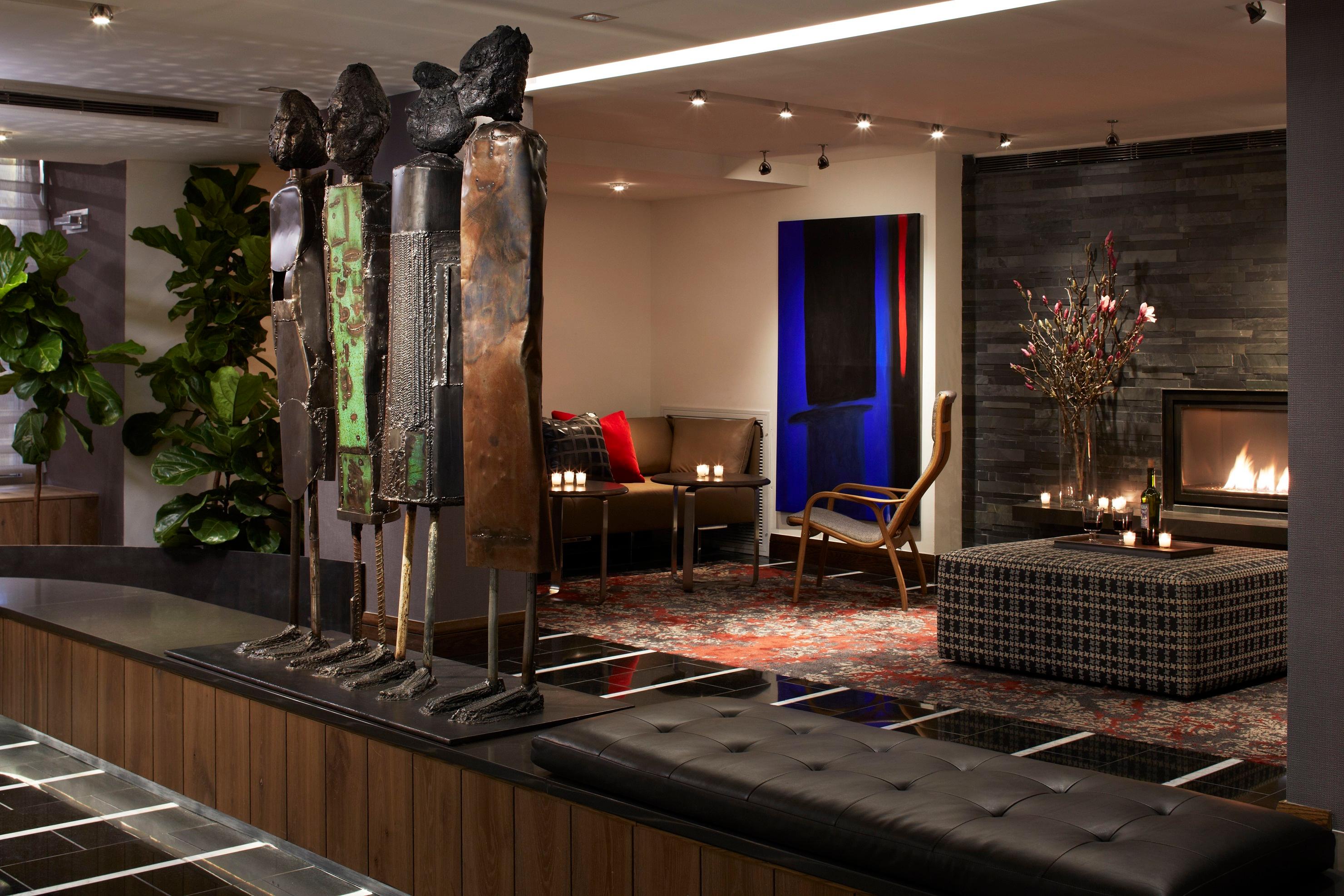 Vista Lobby The Fifty Sonesta Hotel New York