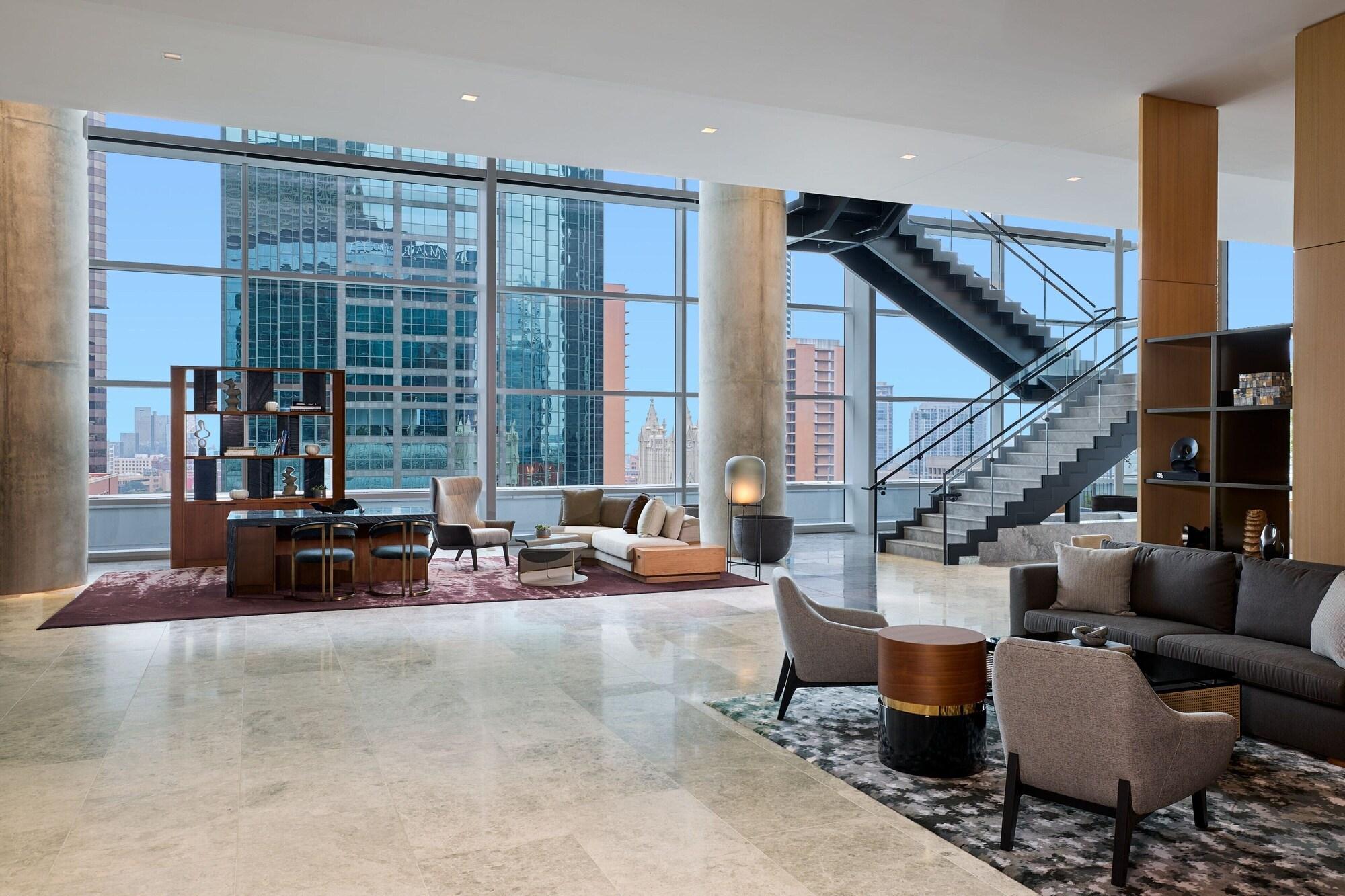Vista Lobby JW Marriott Dallas Arts District Hotel