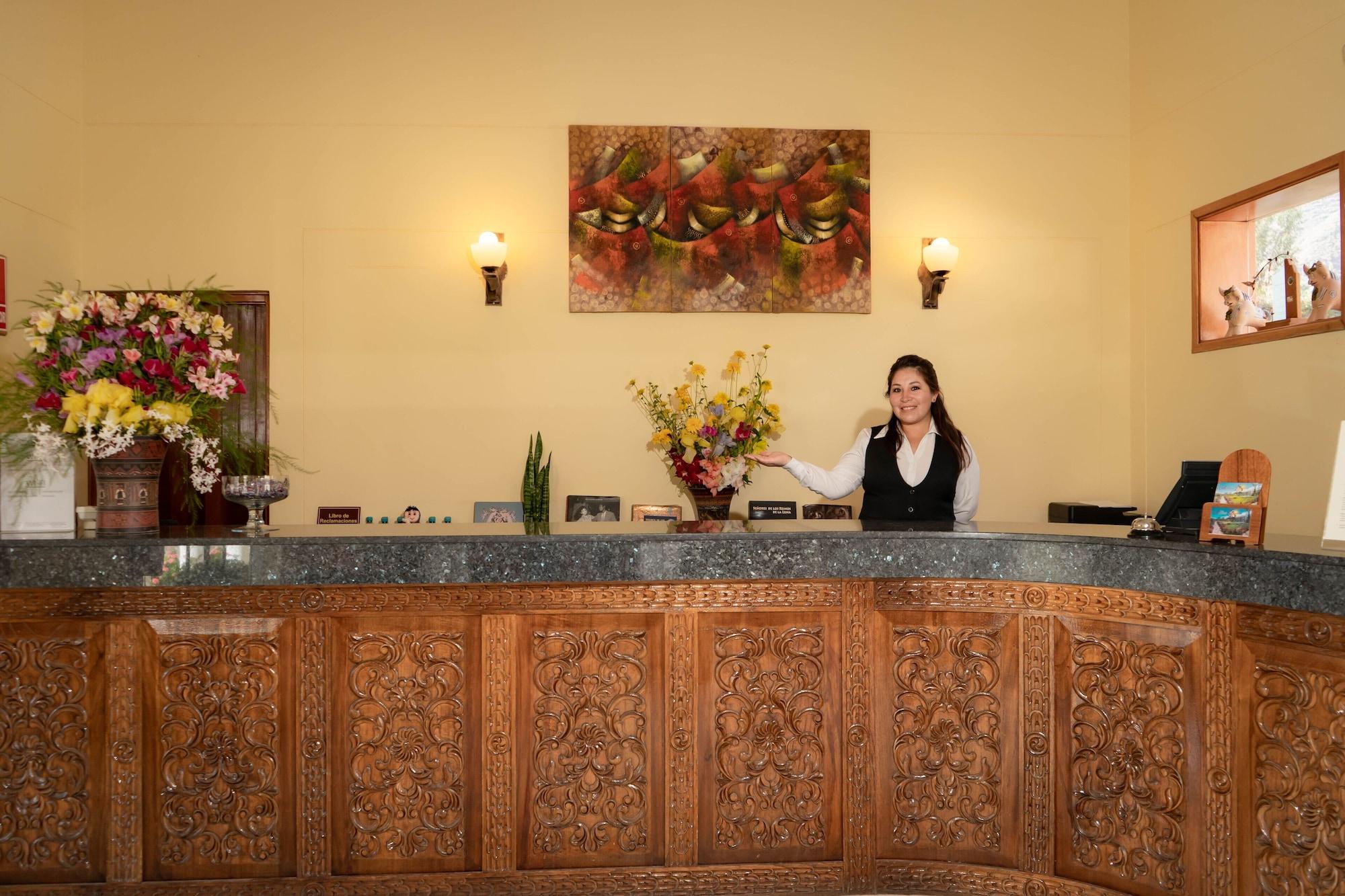 Vista Lobby Hotel Agustos Urubamba