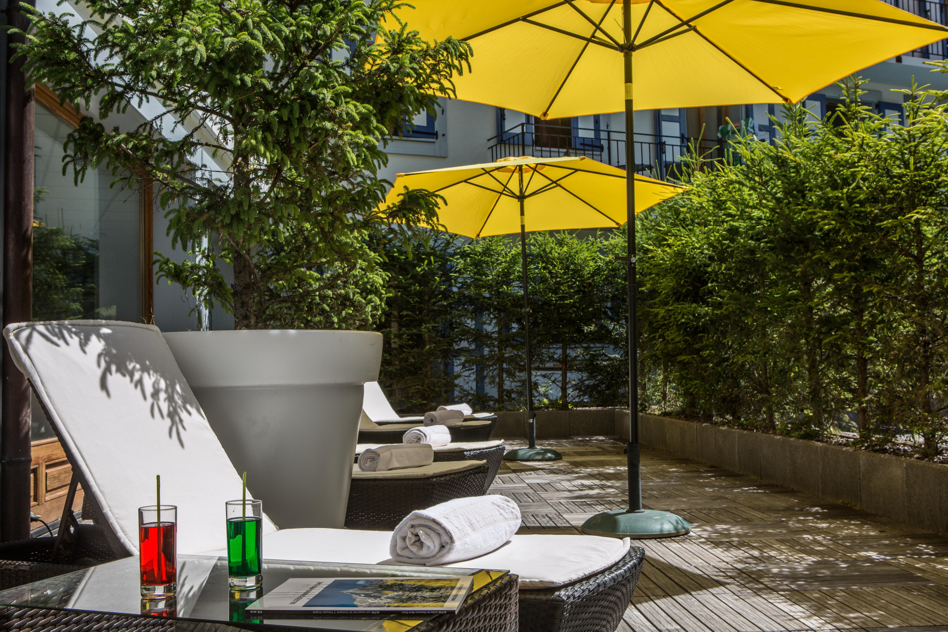 Vista Exterior Residence & Spa Vallorcine Mont Blanc