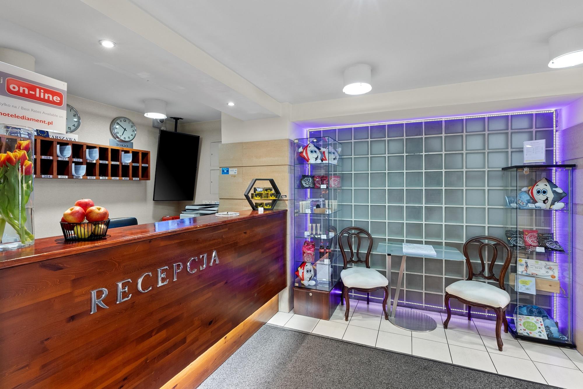 Vista Lobby Hotel Diament Economy Gliwice