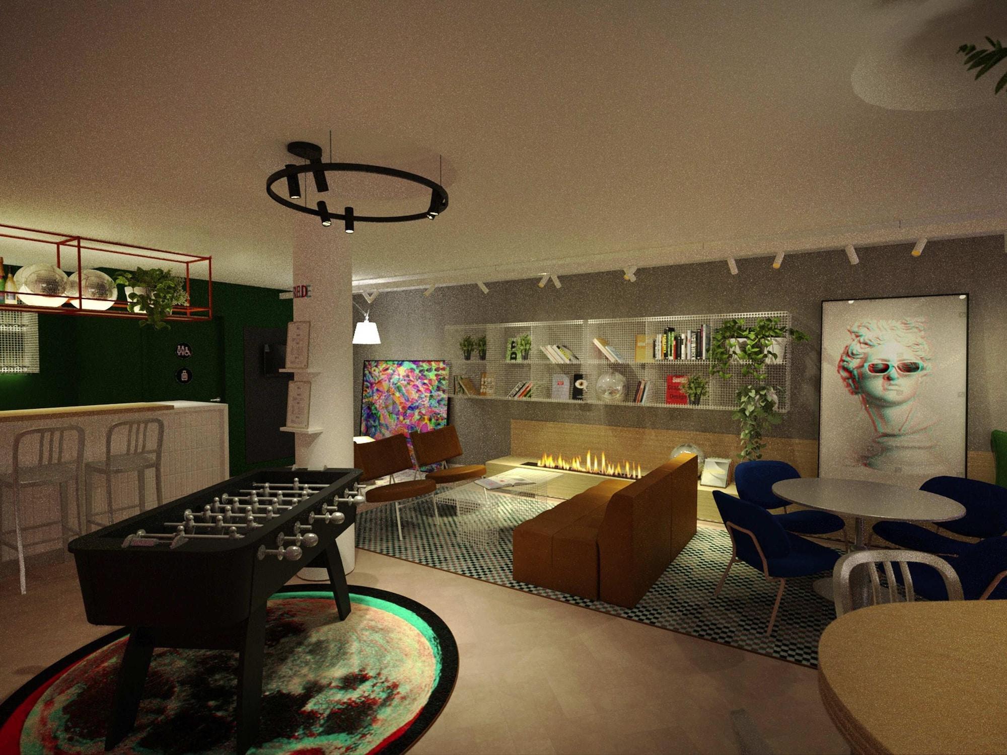 Bar/Salón ibis Styles Bordeaux Centre Gare