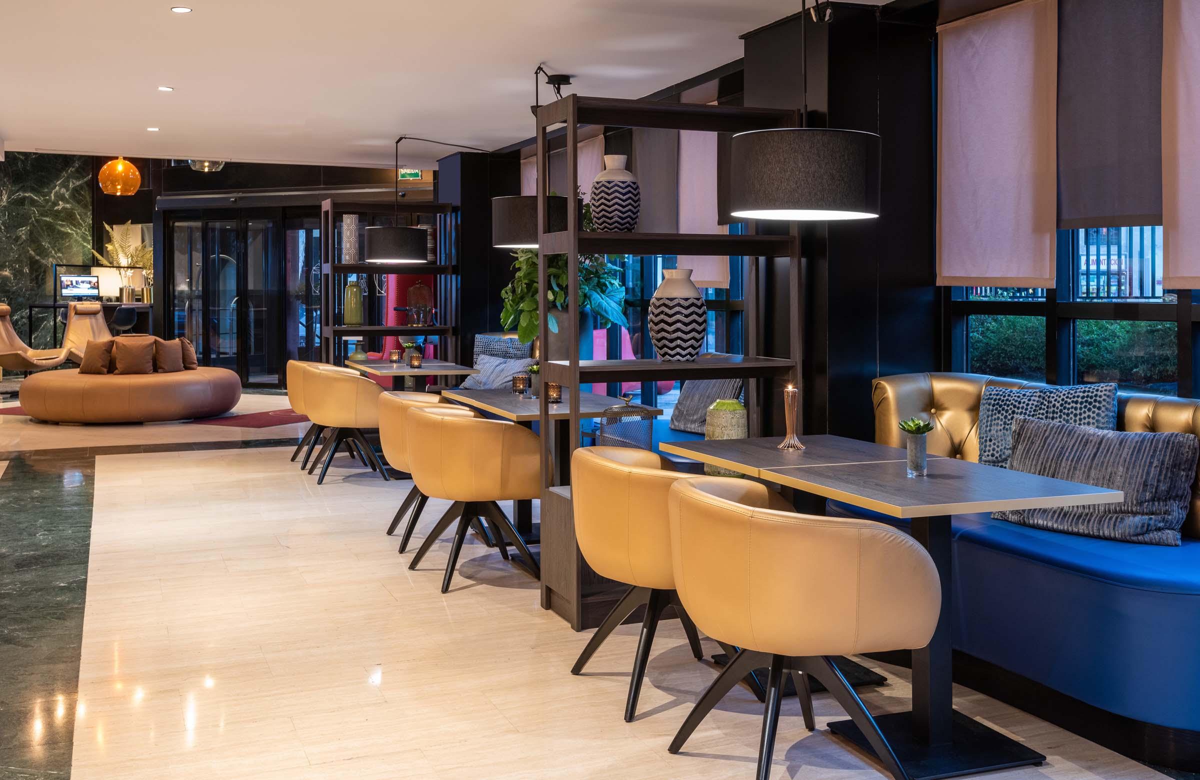 Vista Lobby Leonardo Hotel Madrid City Center