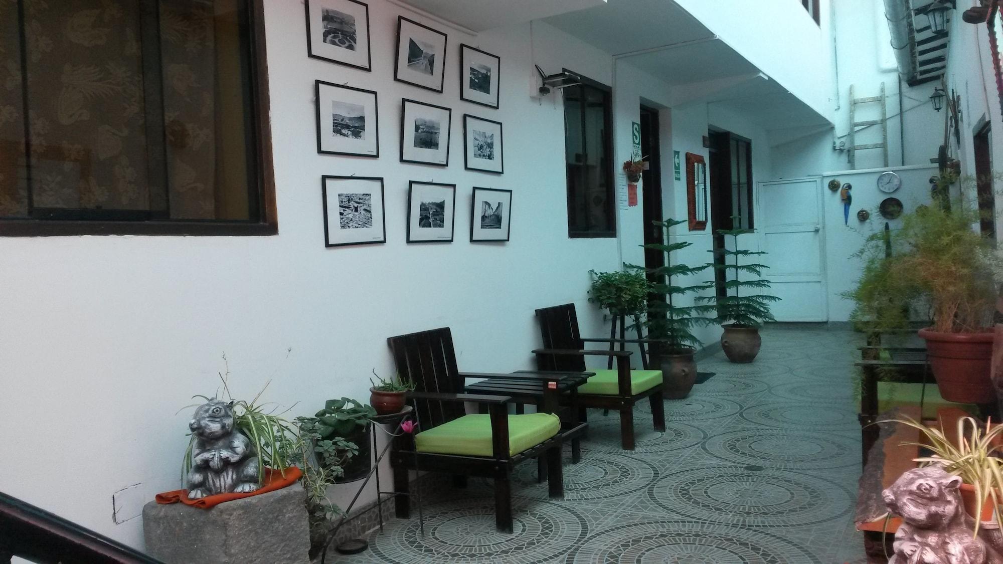 Vista Lobby Casa Hospedaje Hatun Quilla