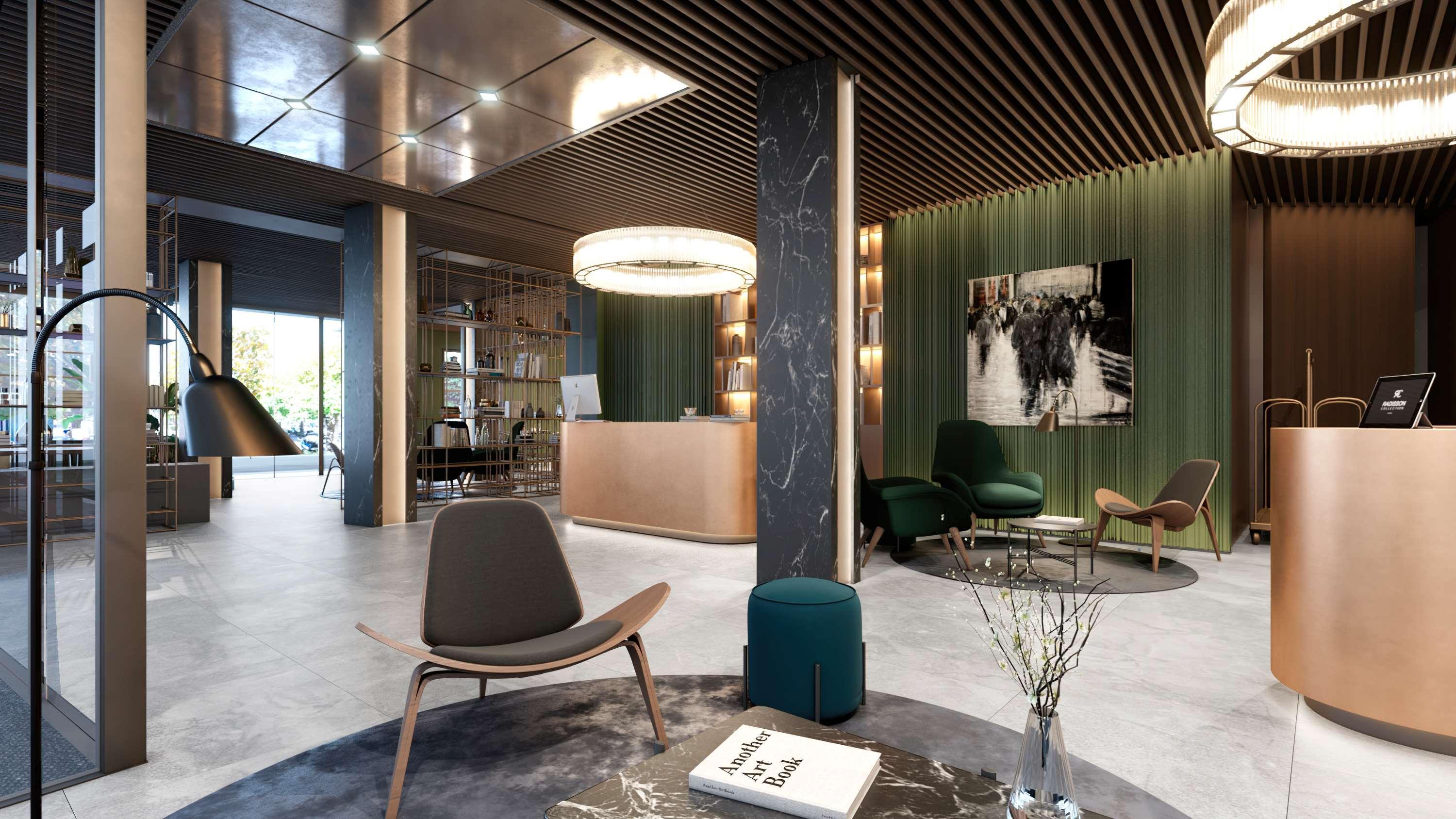 Vista Lobby Radisson Collection Hotel, Magdalena Plaza Sevilla